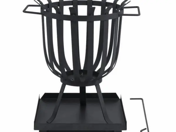 Tepro Feuerkorb Brentwood 41,7 x 47,5 x 35 cm, schwarz