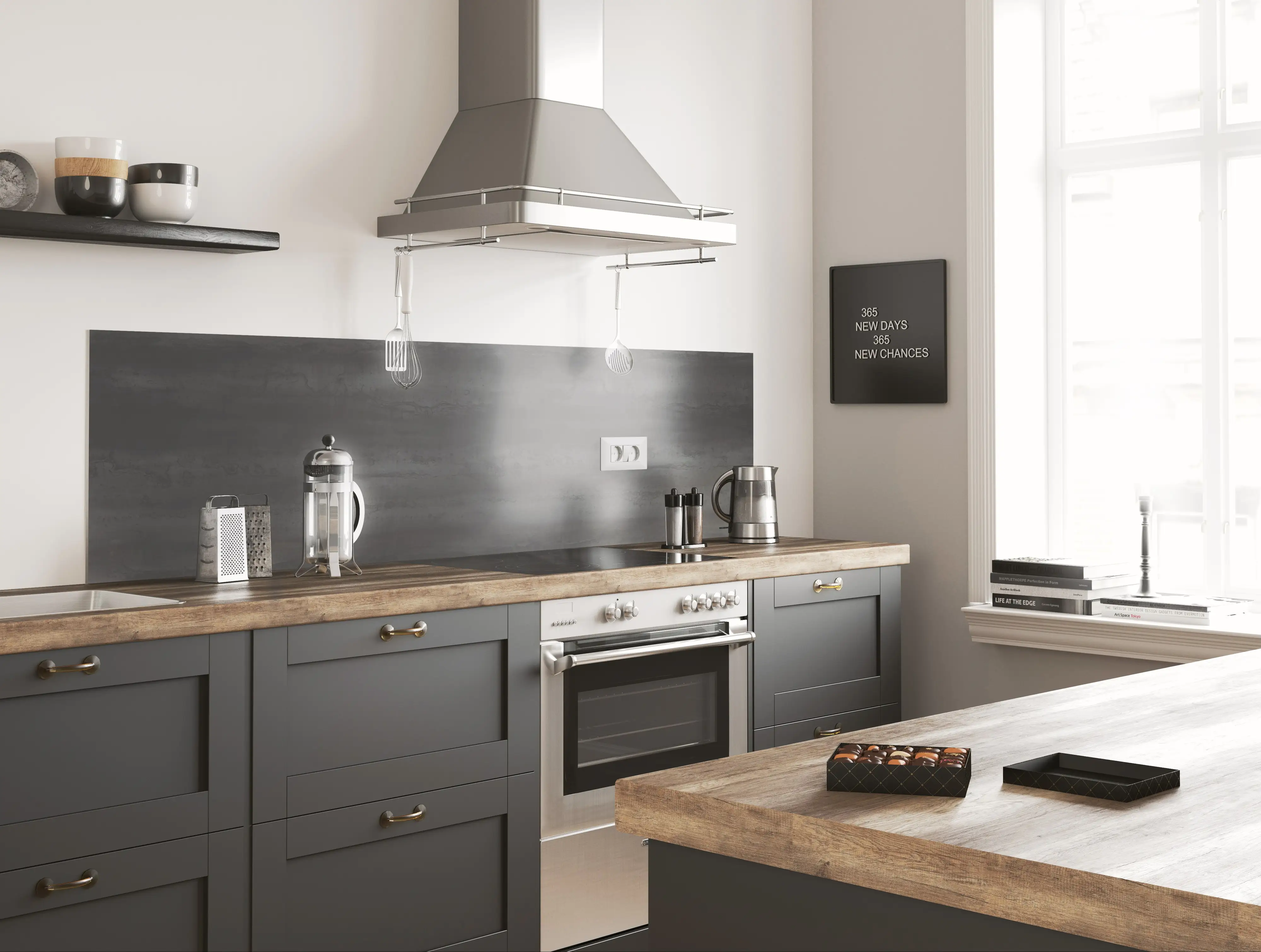 Küchenrückwand WandArt Easy caruso 80 x 58,5 cm