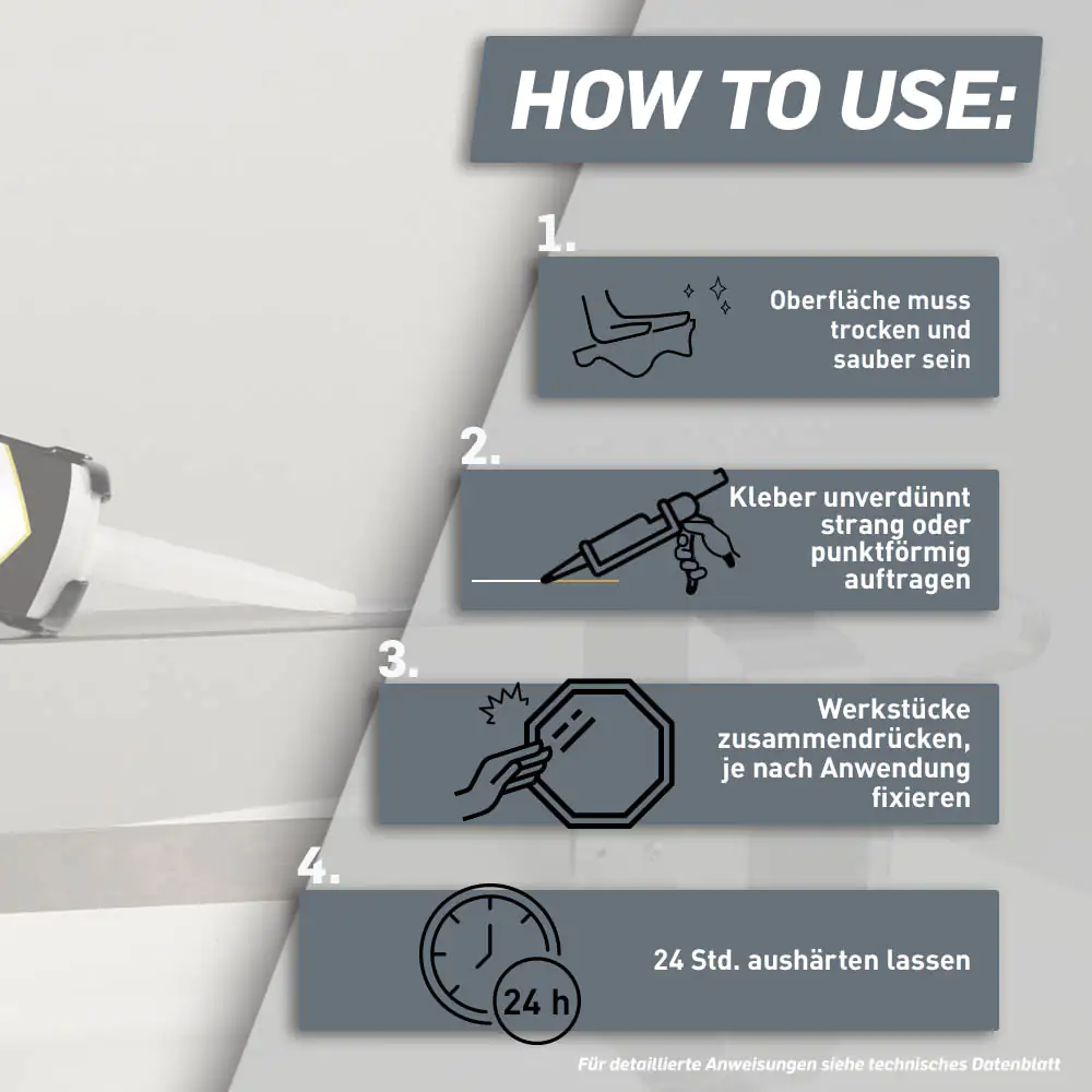 Pattex Montagekleber Kleben statt Bohren Kristallklar 290 g Kartusche, transparent Pattex Montagekleber Kleben statt Bohren Kristallklar 290 g Kartusche, transparent