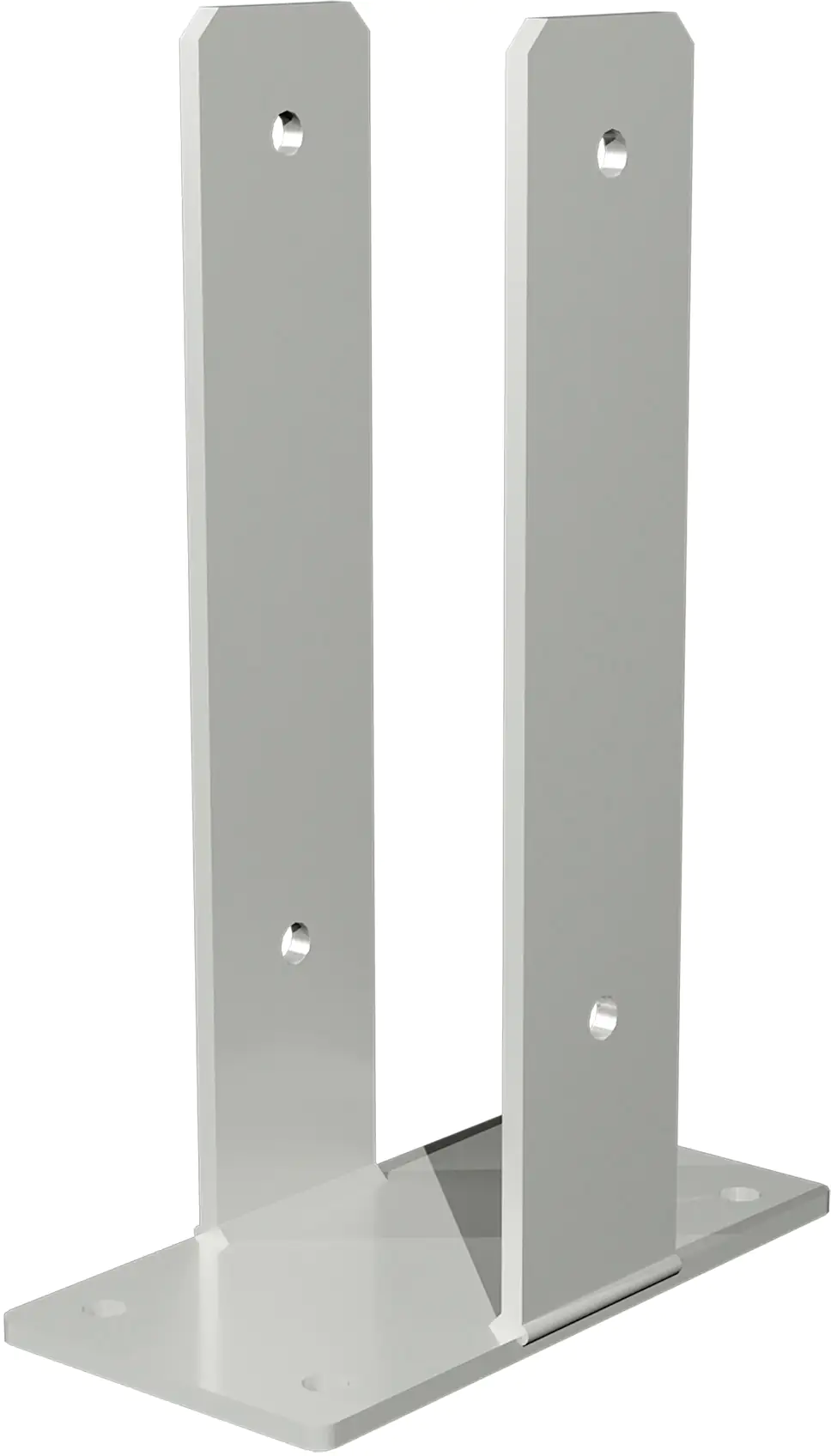 Plus U-Pfostenfuss Fundamentsmontage - 9x9x30 cm