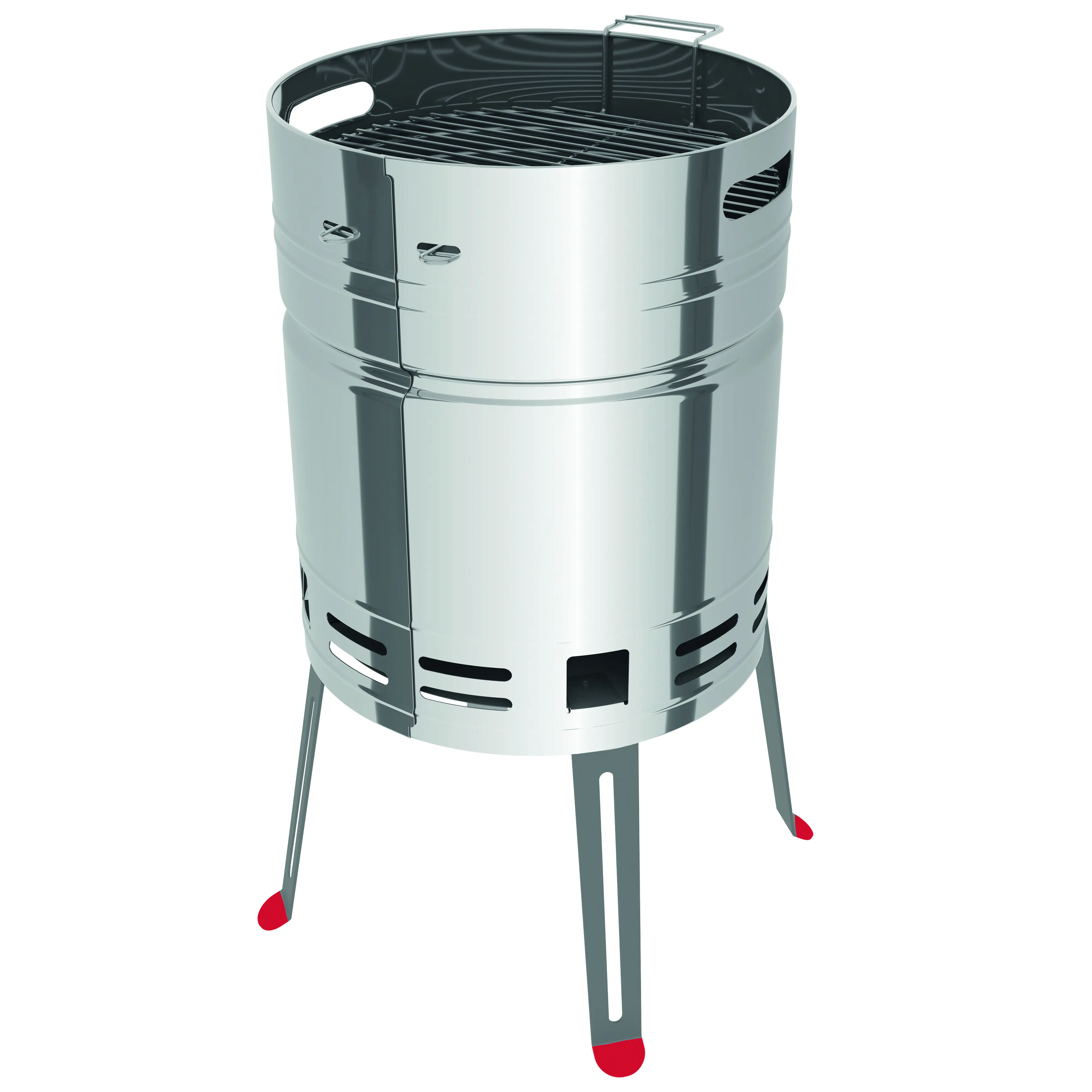 Tramontina Grillfass Cerveja, 41cm Ø, H: 75,5cm, Edelstahl