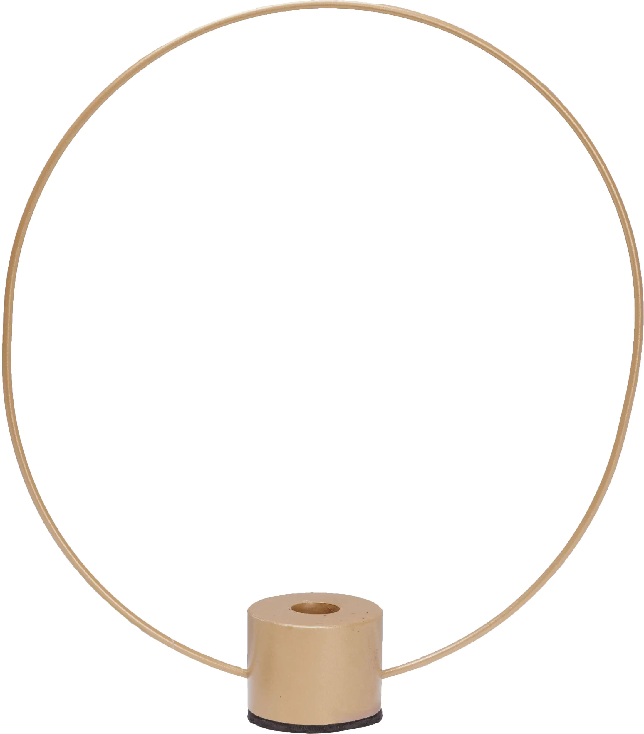 TrendLine Kerzenhalter Metall Ø 30 cm gold