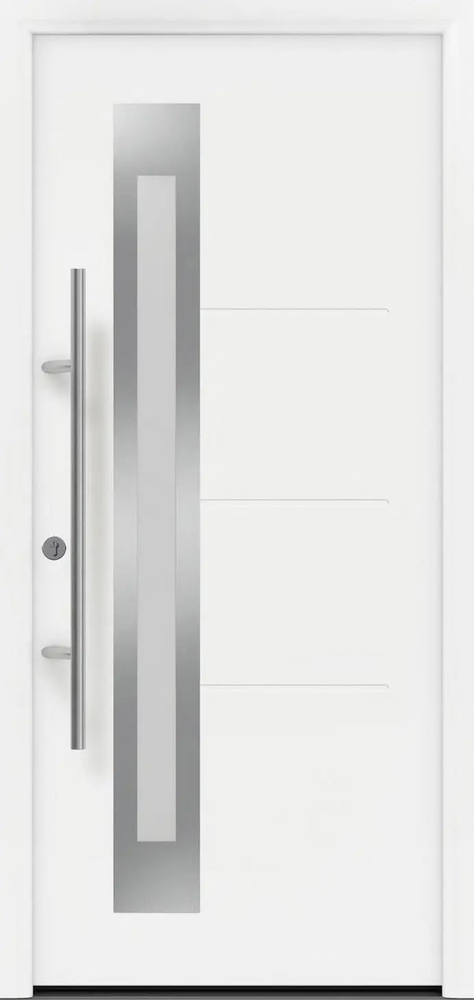 EcoStar Haustür ISOPRO Secur IPS 780S RC2 verkehrsweiß 110 x 210 cm EcoStar Haustür ISOPRO Secur IPS 780S RC2 verkehrsweiß 110 x 210 cm