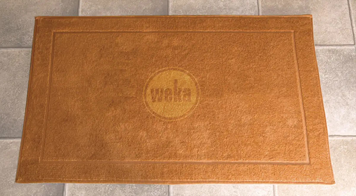 Weka Element-Ecksauna Kiruna 1 mit Glastür und Kompakt-Saunaofen Weka Element-Ecksauna Kiruna 1 mit Glastür und Kompakt-Saunaofen
