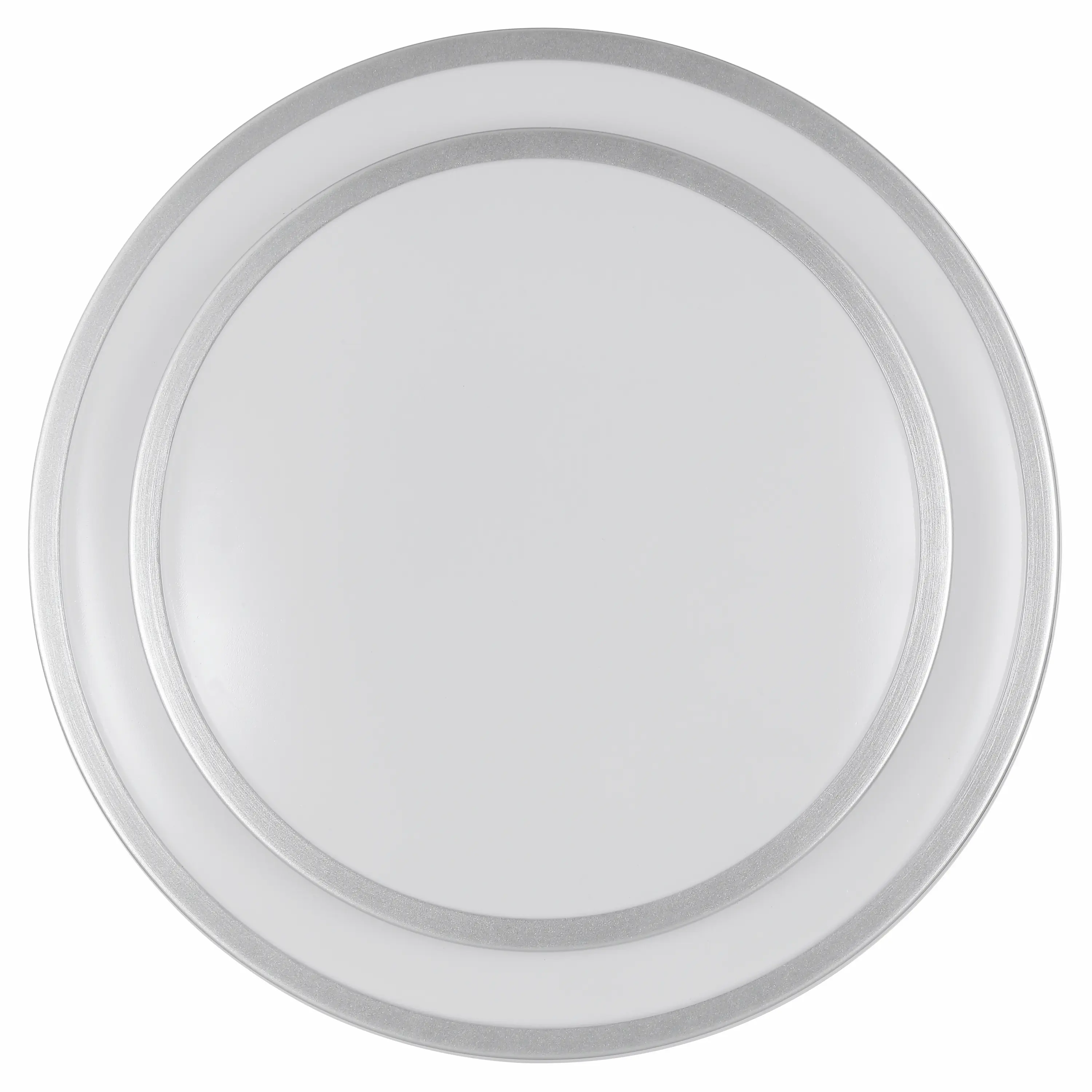 Brilliant LED Deckenleuchte Luciano Ø 29,5 x 6,5 cm neutralweiß aluminium weiß