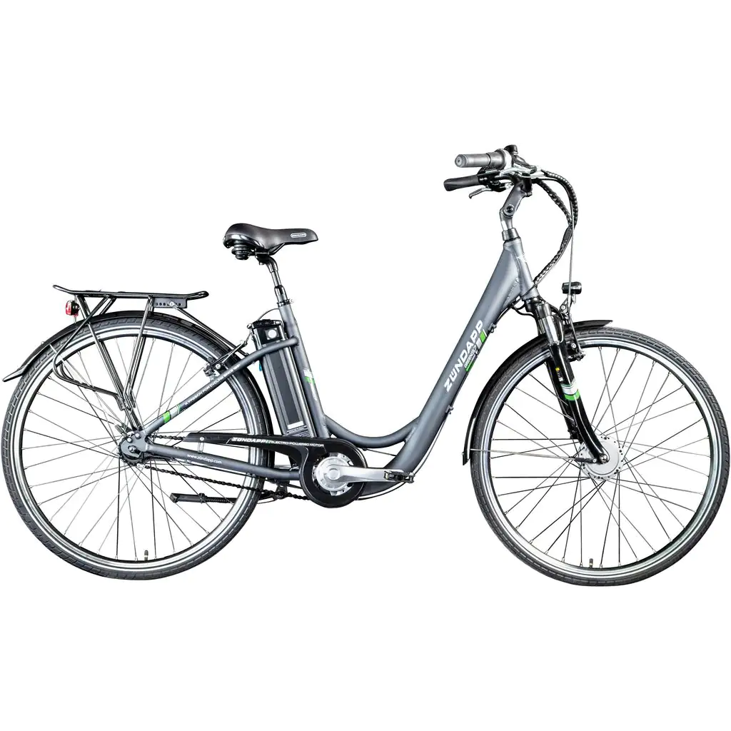 Zündapp E-Bike City Green 3.7 28 Zoll 7-Gang 536 Wh grau