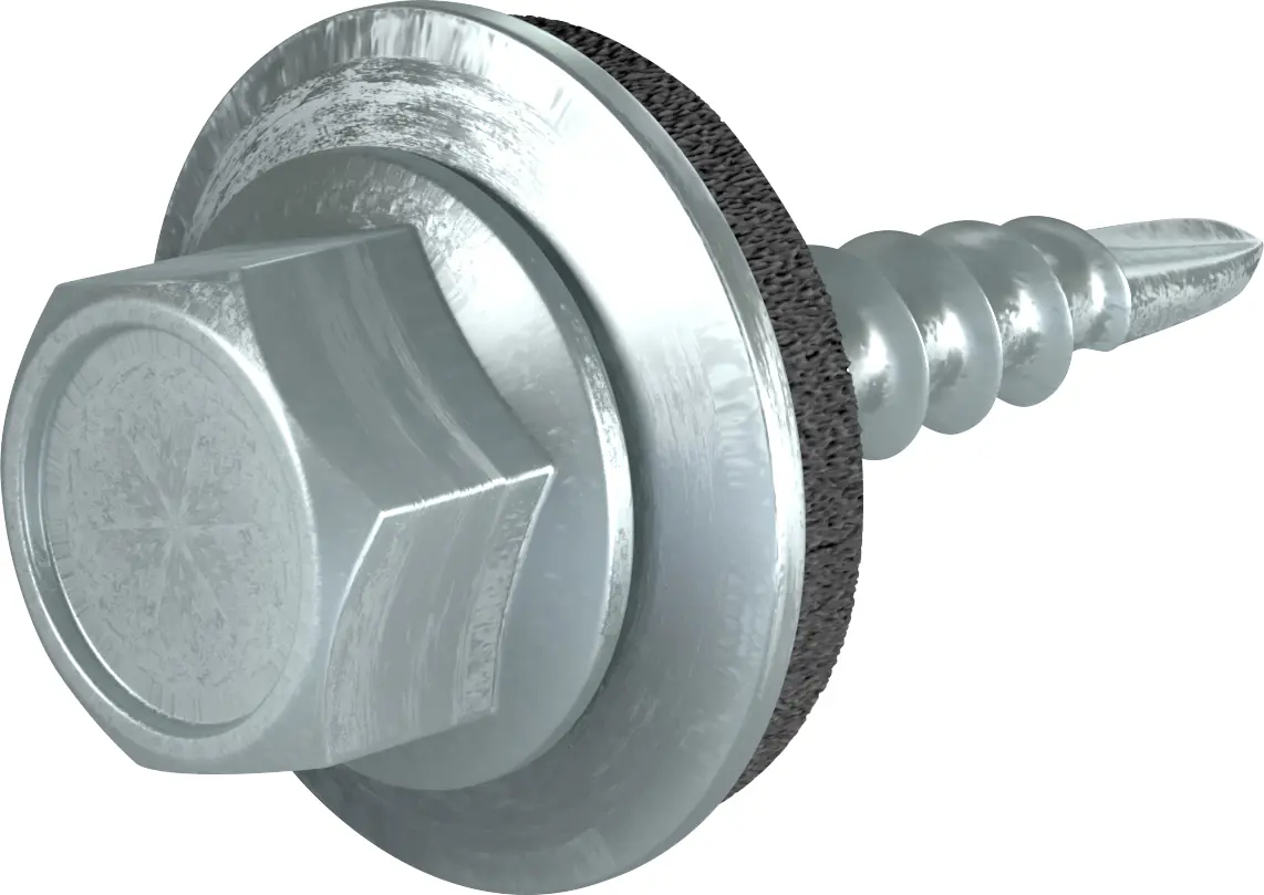 Weckman Bohrschrauben 4,8 x 20 mm sechskant - 100 Stk. verzinkt