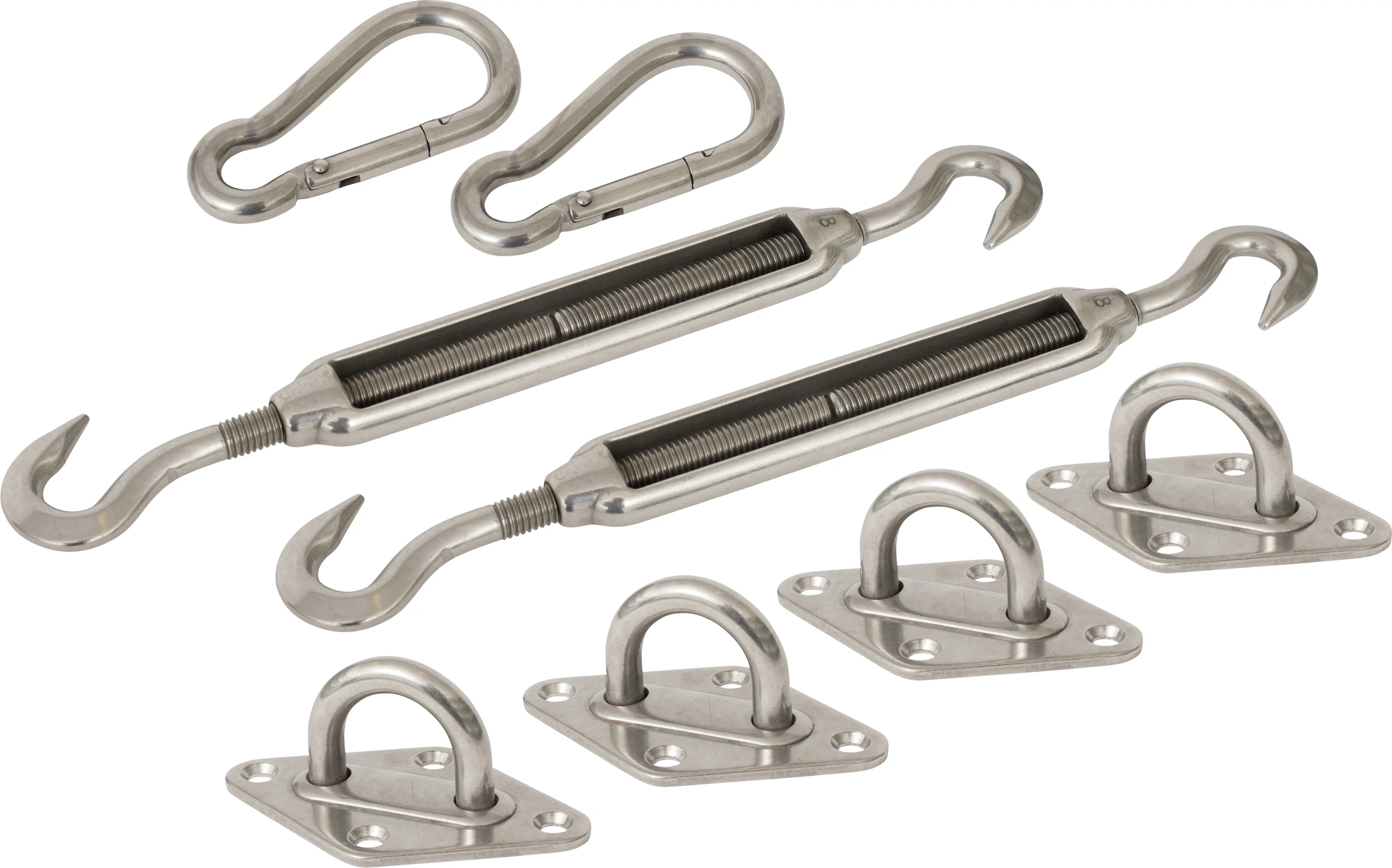 Windhager Befestigungsset f. Sonnensegel 8-teilig