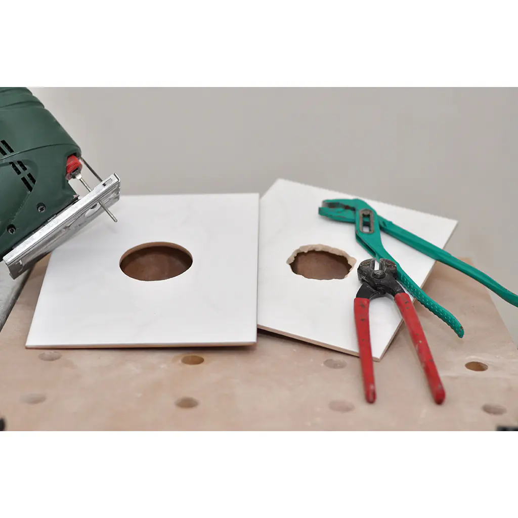 Diamant Fliesenfräser für Stichsägen mit Universal-Aufnahme