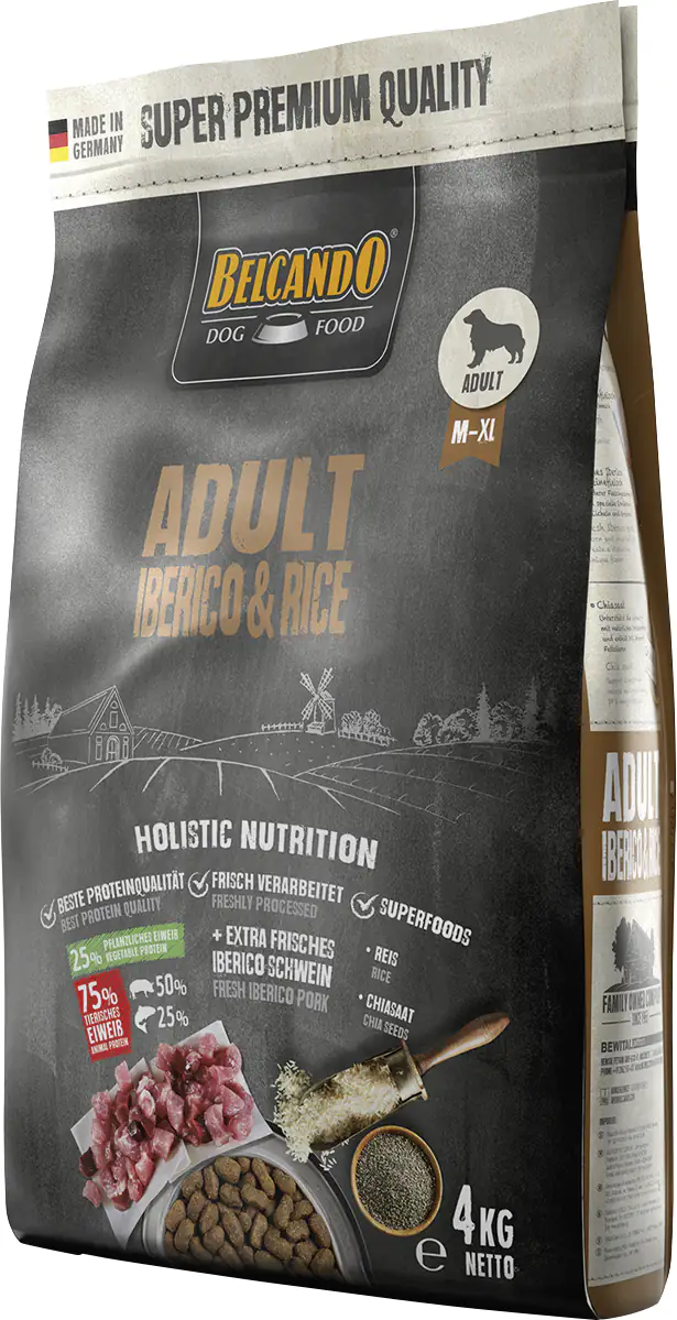 Belcando Adult Iberico & Rice 4 kg