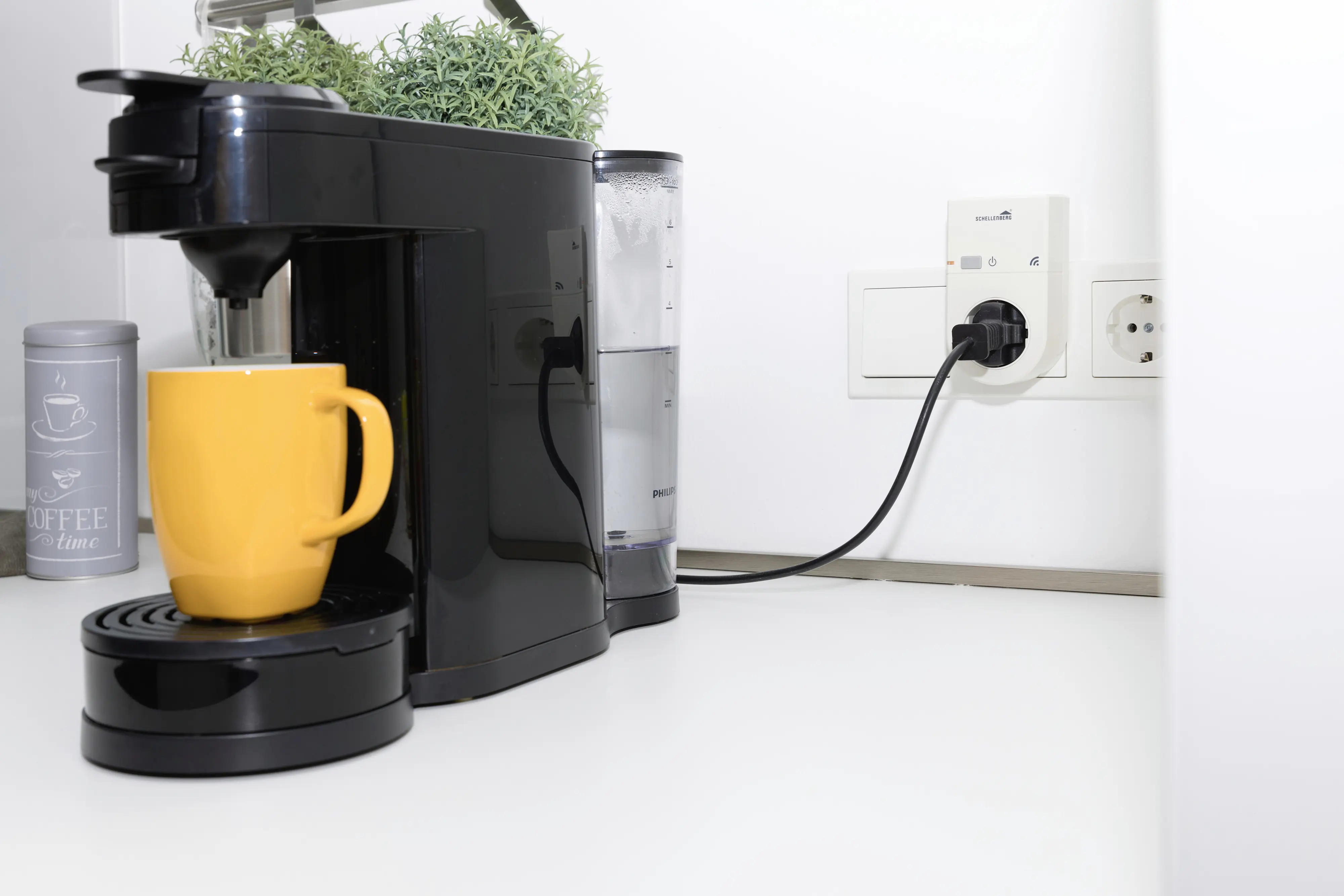 Funk-Steckdose innen weiß