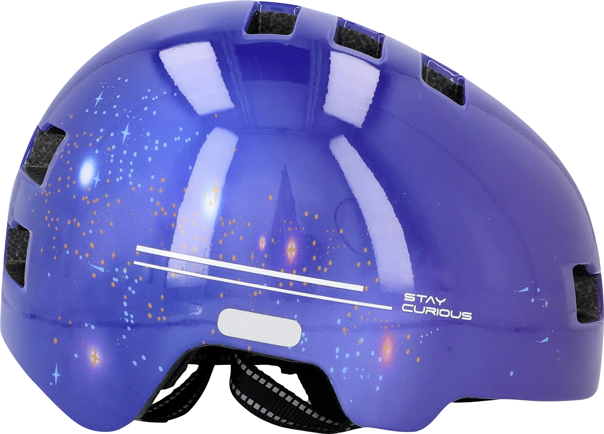 Fischer Fahrradhelm Kinder Plus Explorer S/M blau