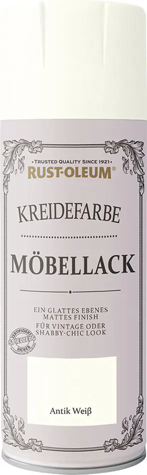 Rust-Oleum Kreidefarbe Möbellack 400 ml antik weiß