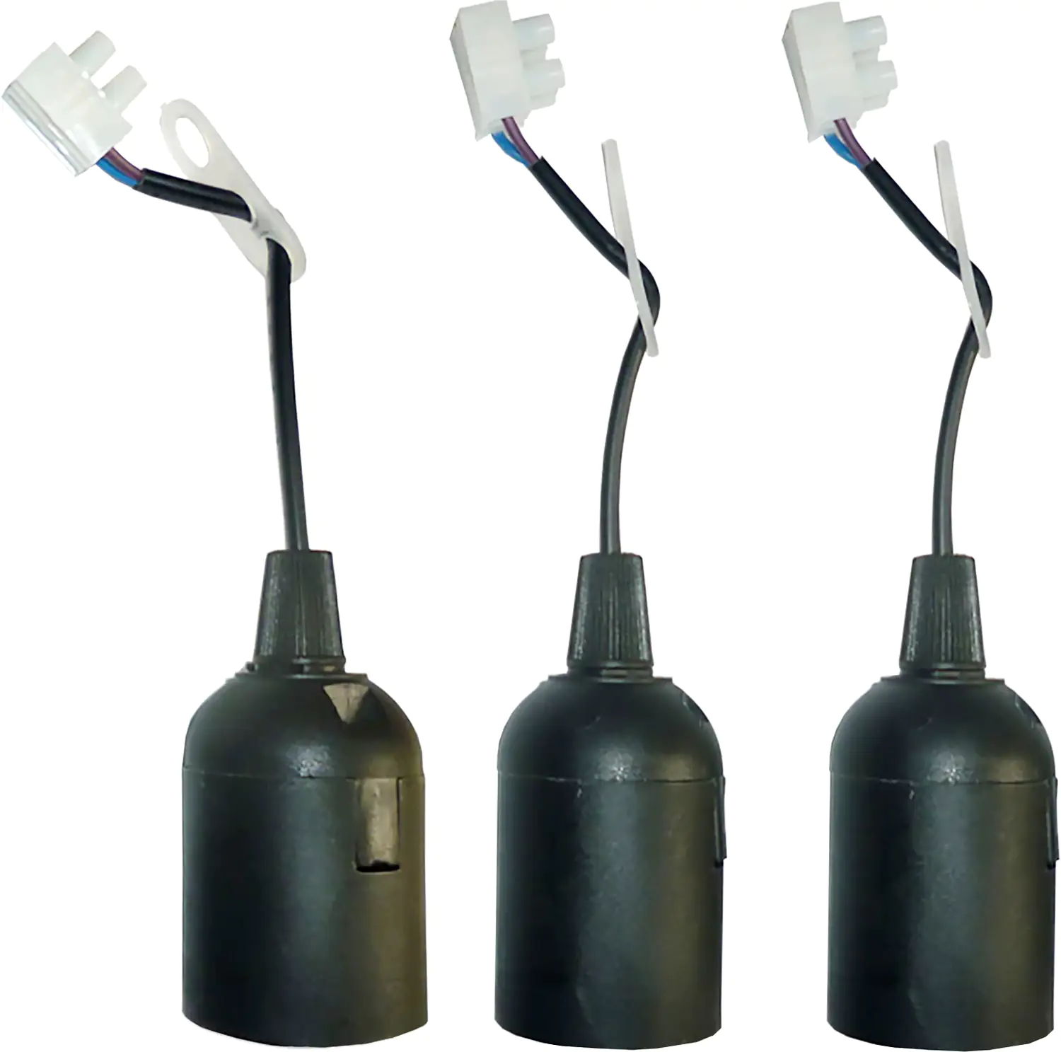 TrendLine Baustellenfassung E 27, schwarz, 3er Pack TrendLine Baustellenfassung E 27, schwarz, 3er Pack