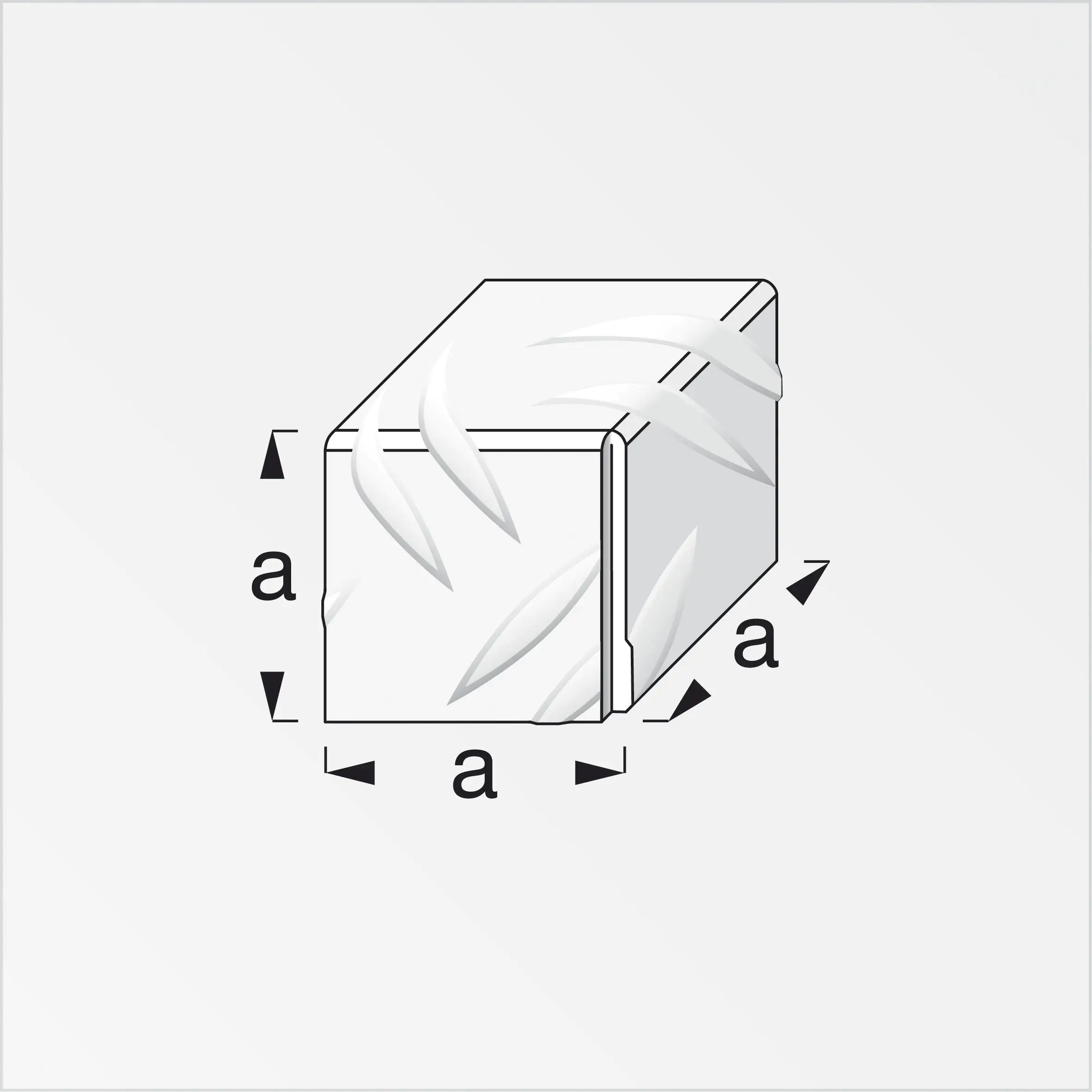 alfer Koffereck 29.5 mm 29.5 mm Aluminium roh blank