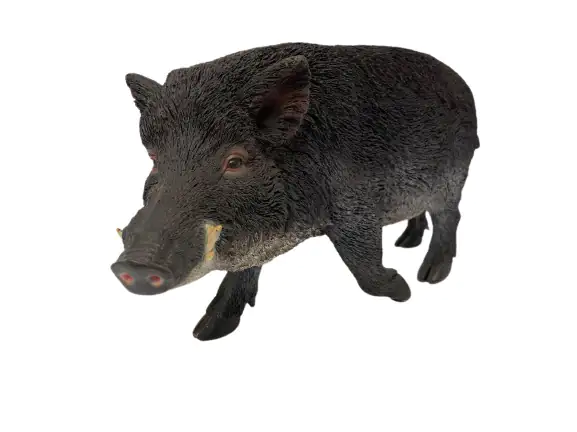 Dekofigur Wildschwein 30 x 18 x 58 cm