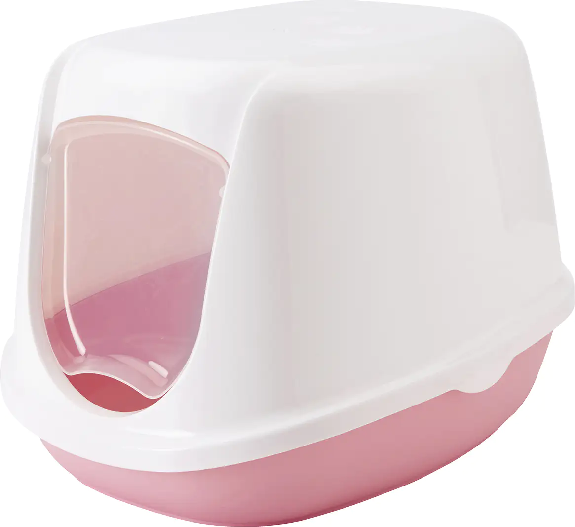 Nobby Katzentoilette Duchesse sweet pink-weiß 44,5 x 35,5 x 32 cm