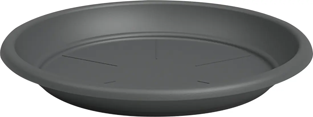 Artevasi Blumentopfuntersetzer Redondo Kunststoff rund anthrazit matt Ø 35 cm