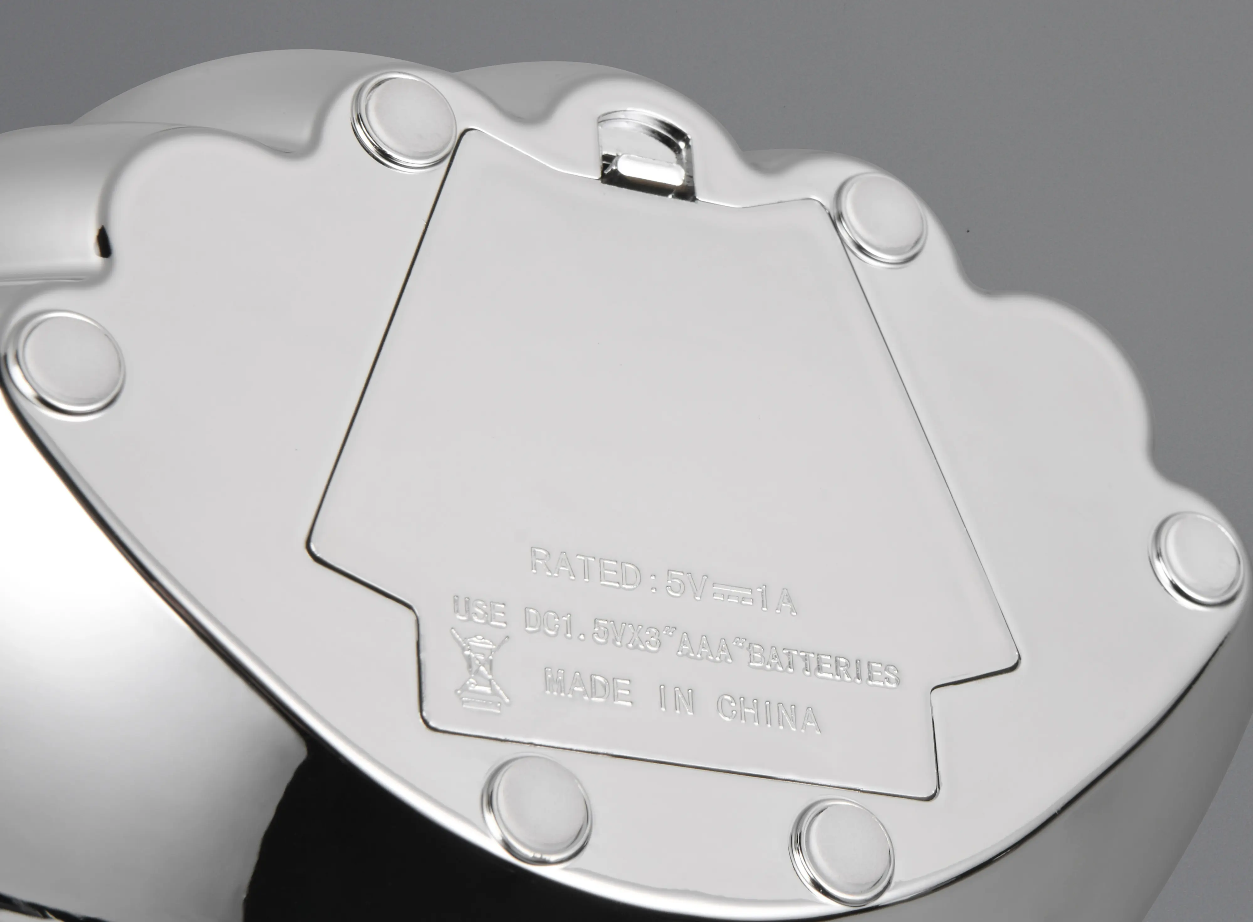 Reality LED Tischleuchte Shelly mit Glitzerkugel 18 x 15 cm RGB chrom Reality LED Tischleuchte Shelly mit Glitzerkugel 18 x 15 cm RGB chrom