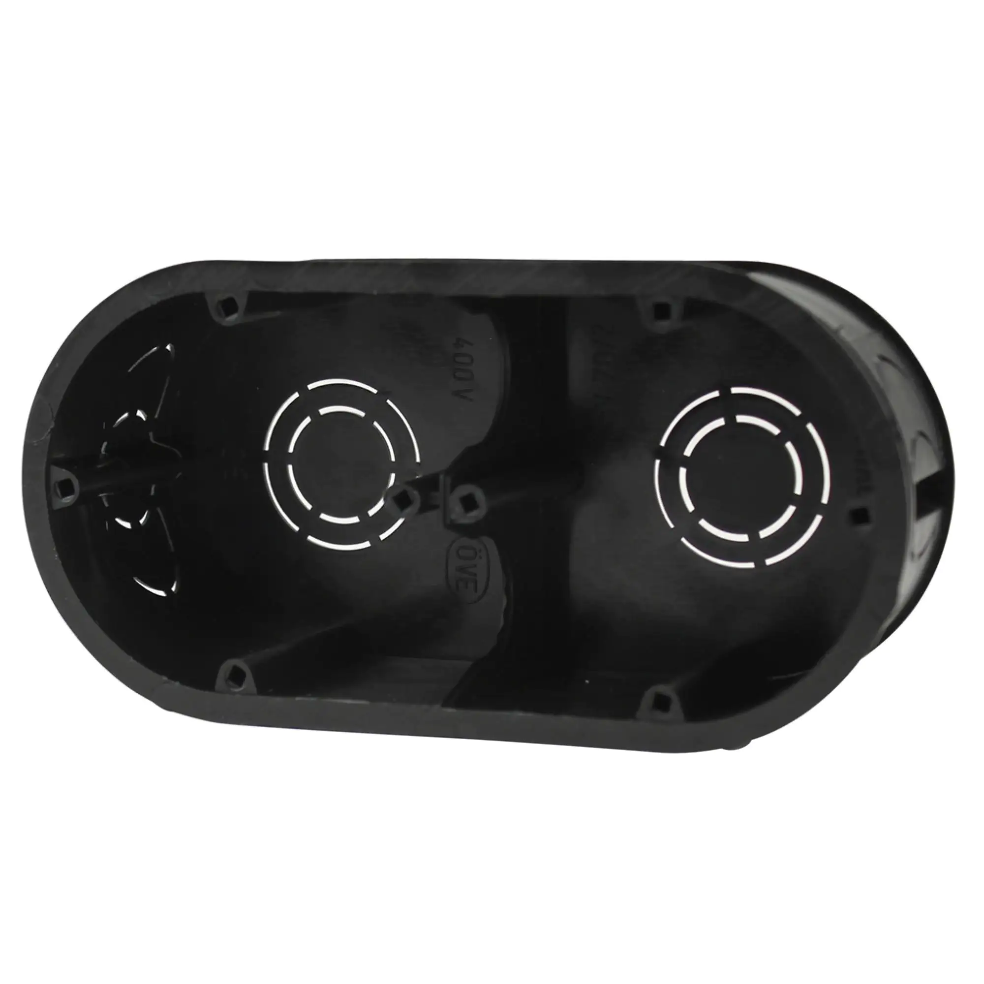 UP-Schalterdose 2f 45mm schwarz