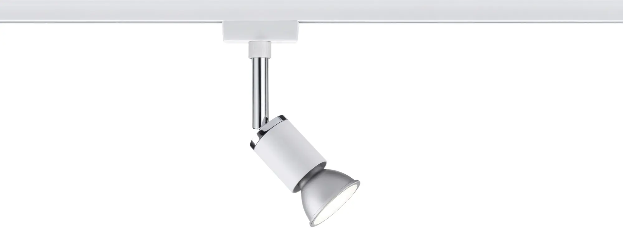 Paulmann URail Schienenspot Pure ll weiß 11 x 5,8 cm GU10 10 W dimmbar