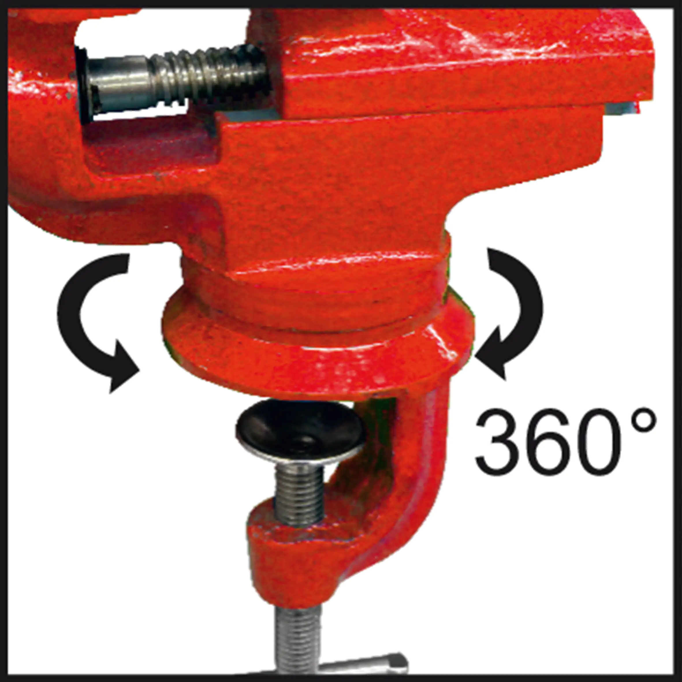 Bastler-Schraubstock 60 mm drehbar Bastler-Schraubstock 60 mm drehbar