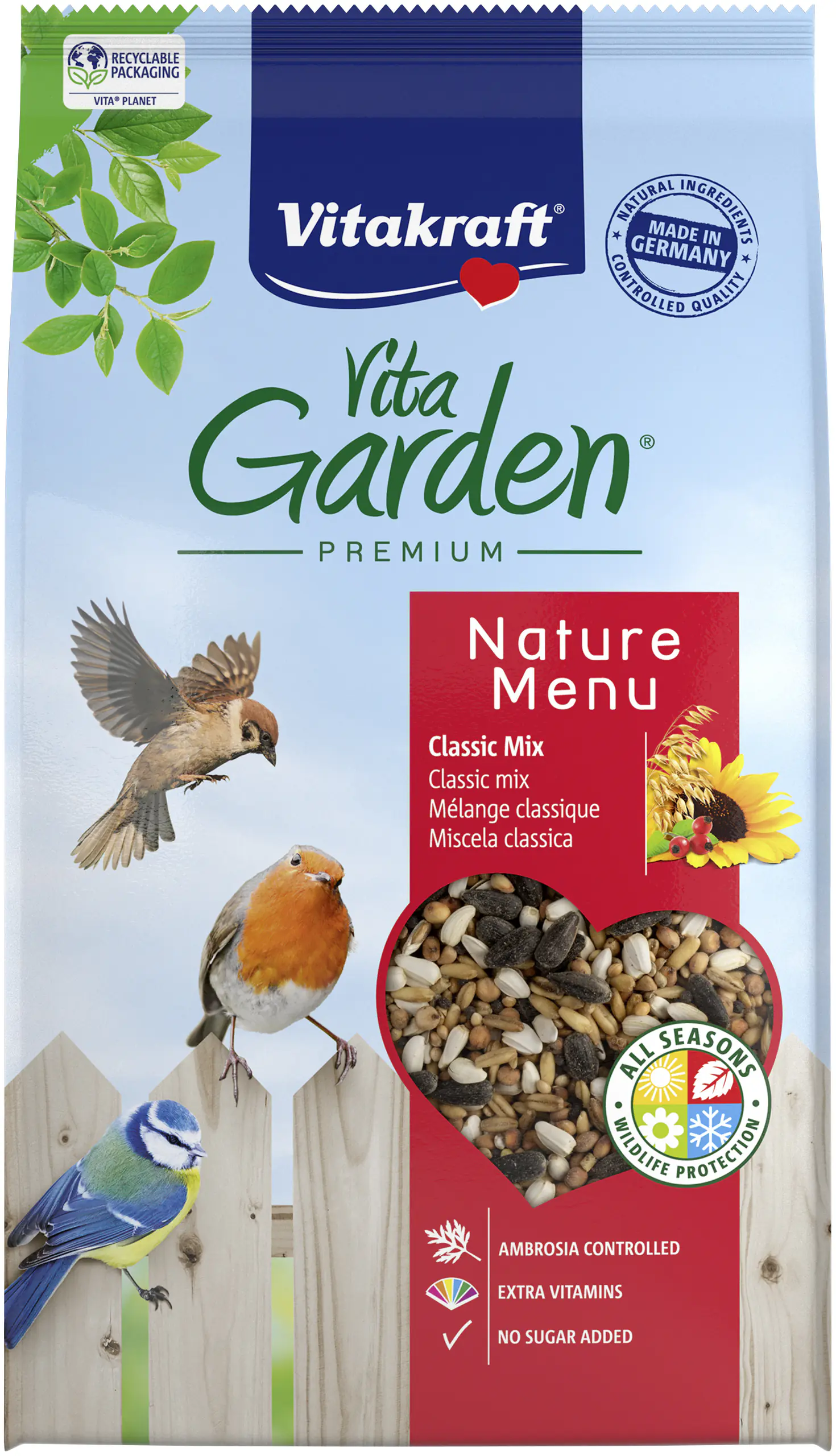 Vitakraft VitaGarden® Classic-Mix 1kg GVO 1 kg