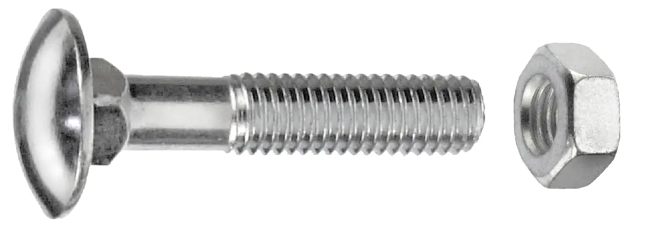 Schlossschrauben M12 x 40 mm, 15 Stück