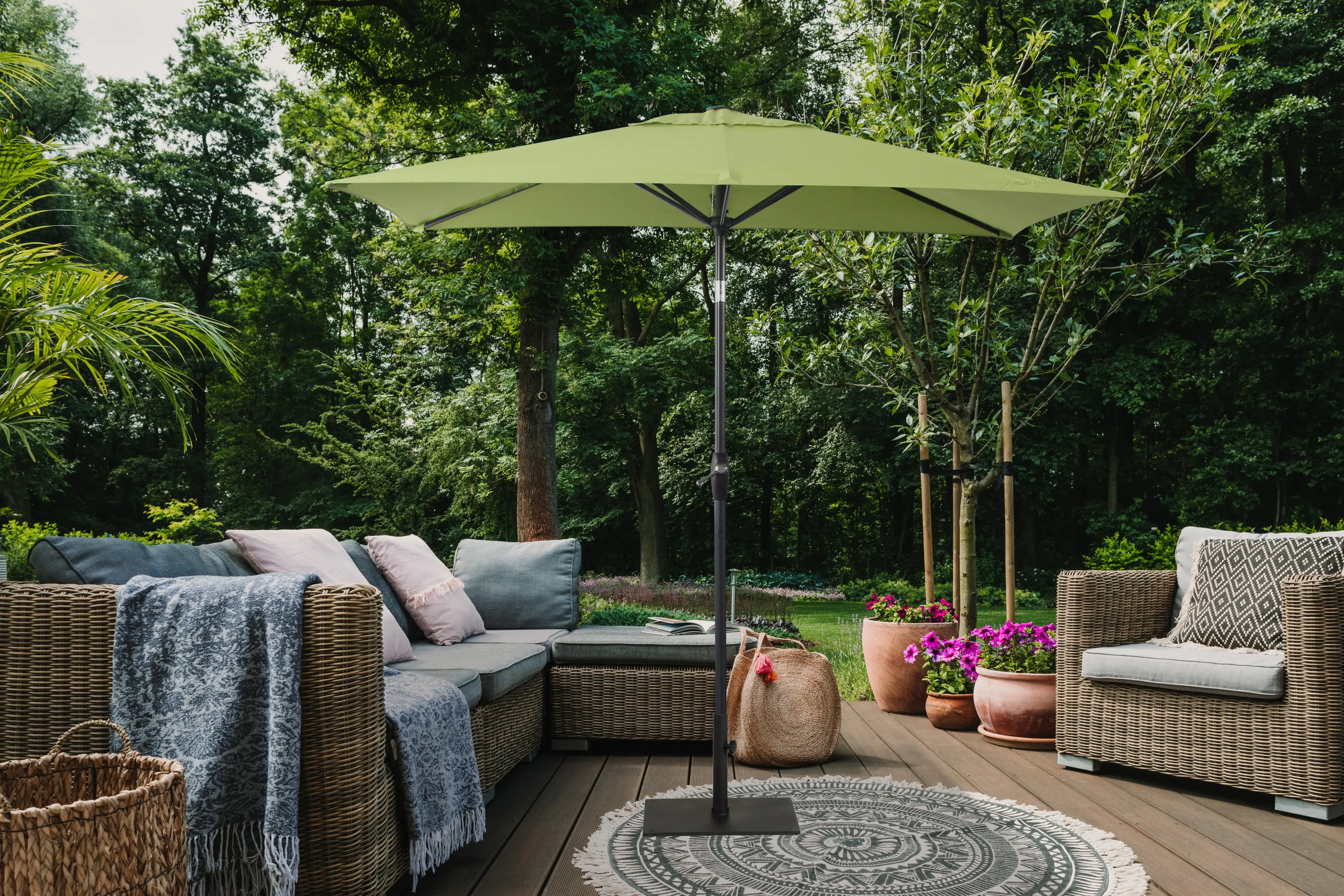 Primaster Balkonschirm Florenz lindgrün, 140 x 210 cm Primaster Balkonschirm Florenz lindgrün, 140 x 210 cm