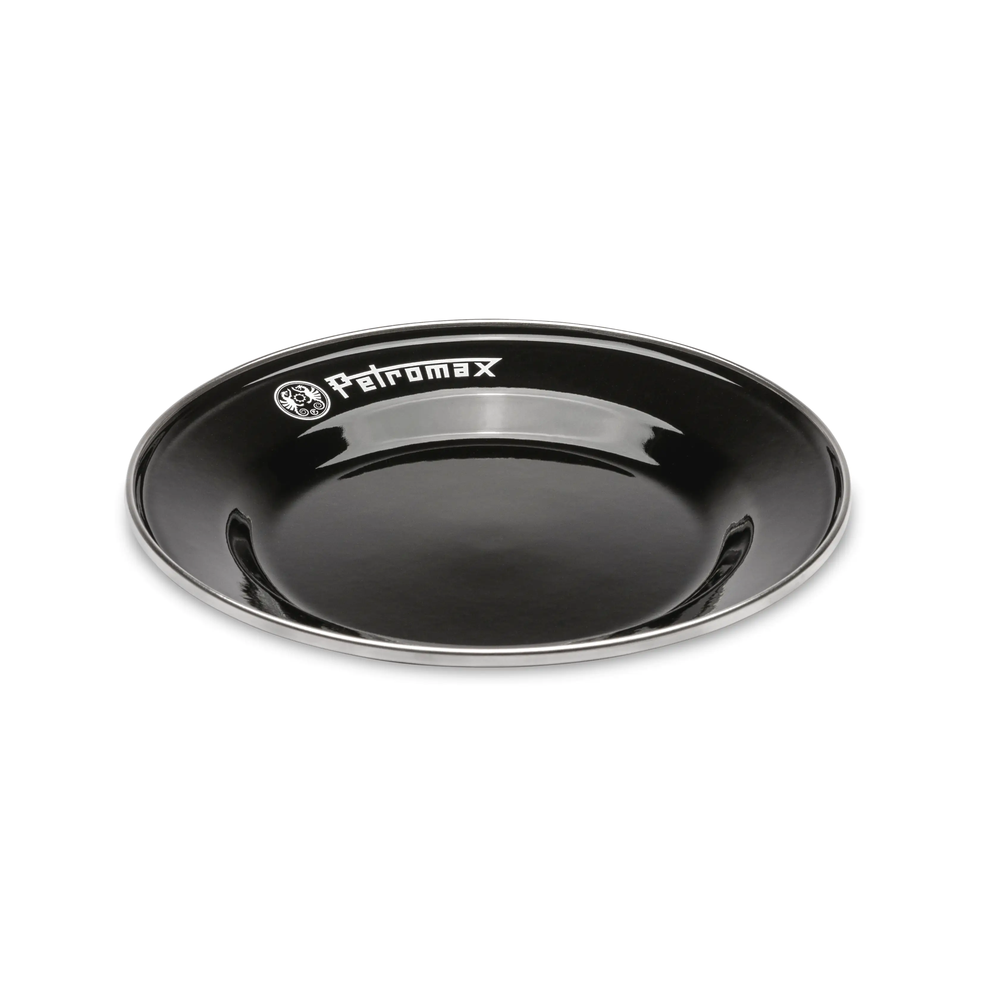 Petromax Teller Emaille 2er Set 26 cm schwarz