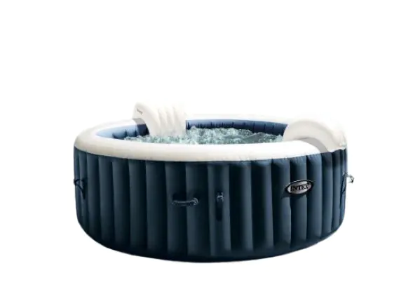 Intex PureSpa Whirlpool Bubble Massage Set 196 x 71 cm, blau Intex PureSpa Whirlpool Bubble Massage Set 196 x 71 cm, blau