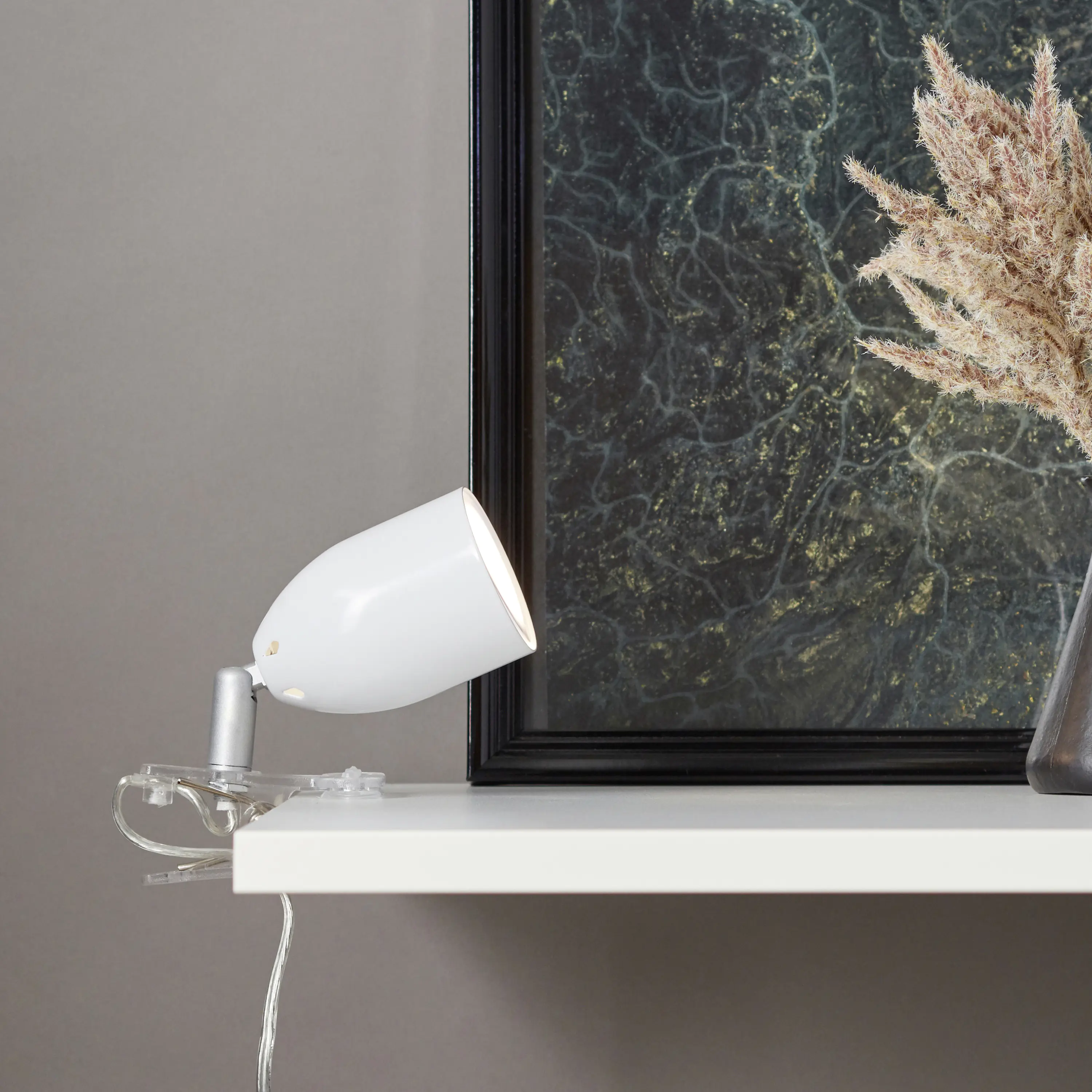 Brilliant Klemmleuchte Leo 11 x 6 cm GU10, 3 W, warmweiß