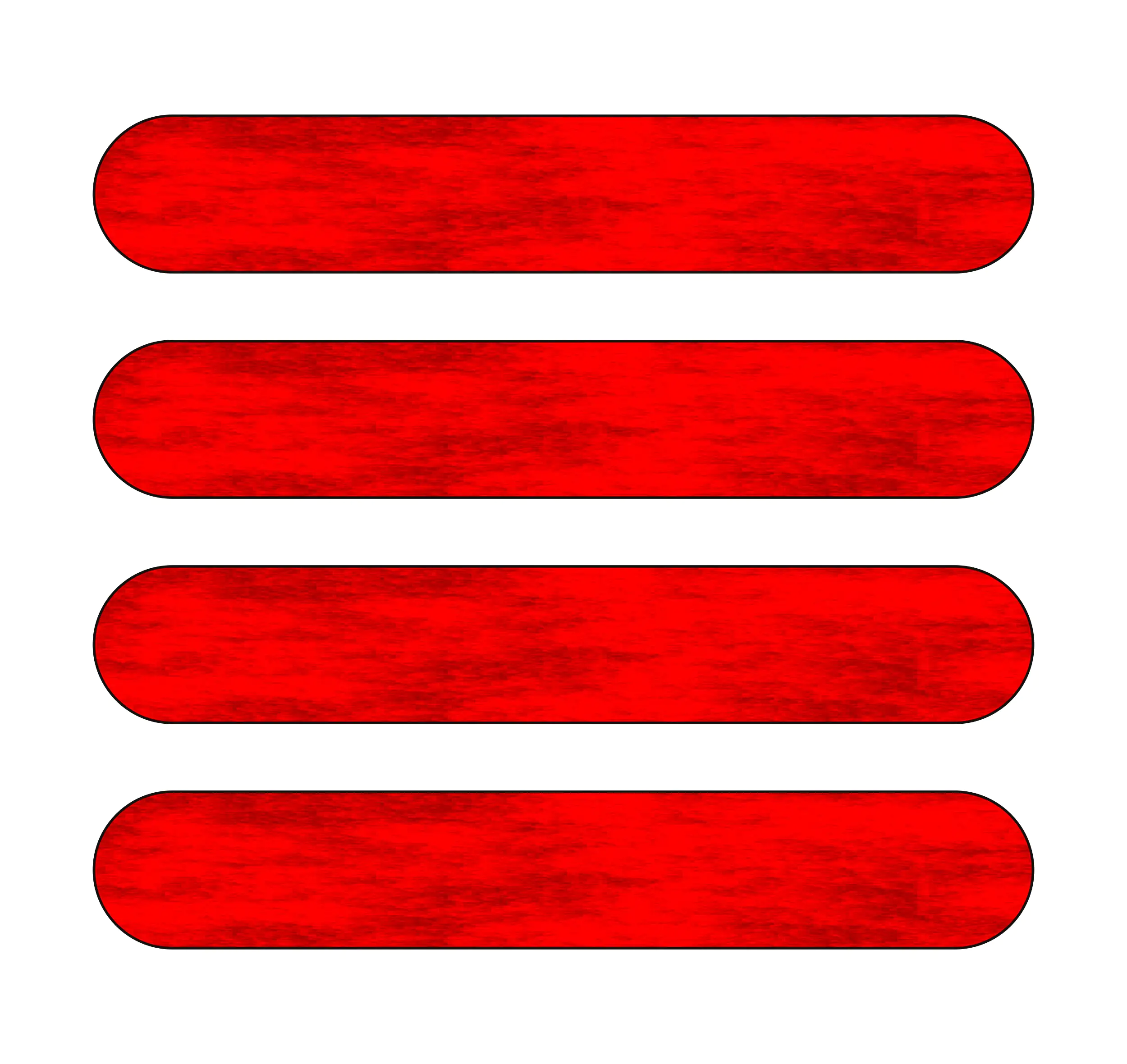 Hermann Schütz Aufkleber Dimension Holografie-Leucht-Reflektoren rot Striche 105x105mm