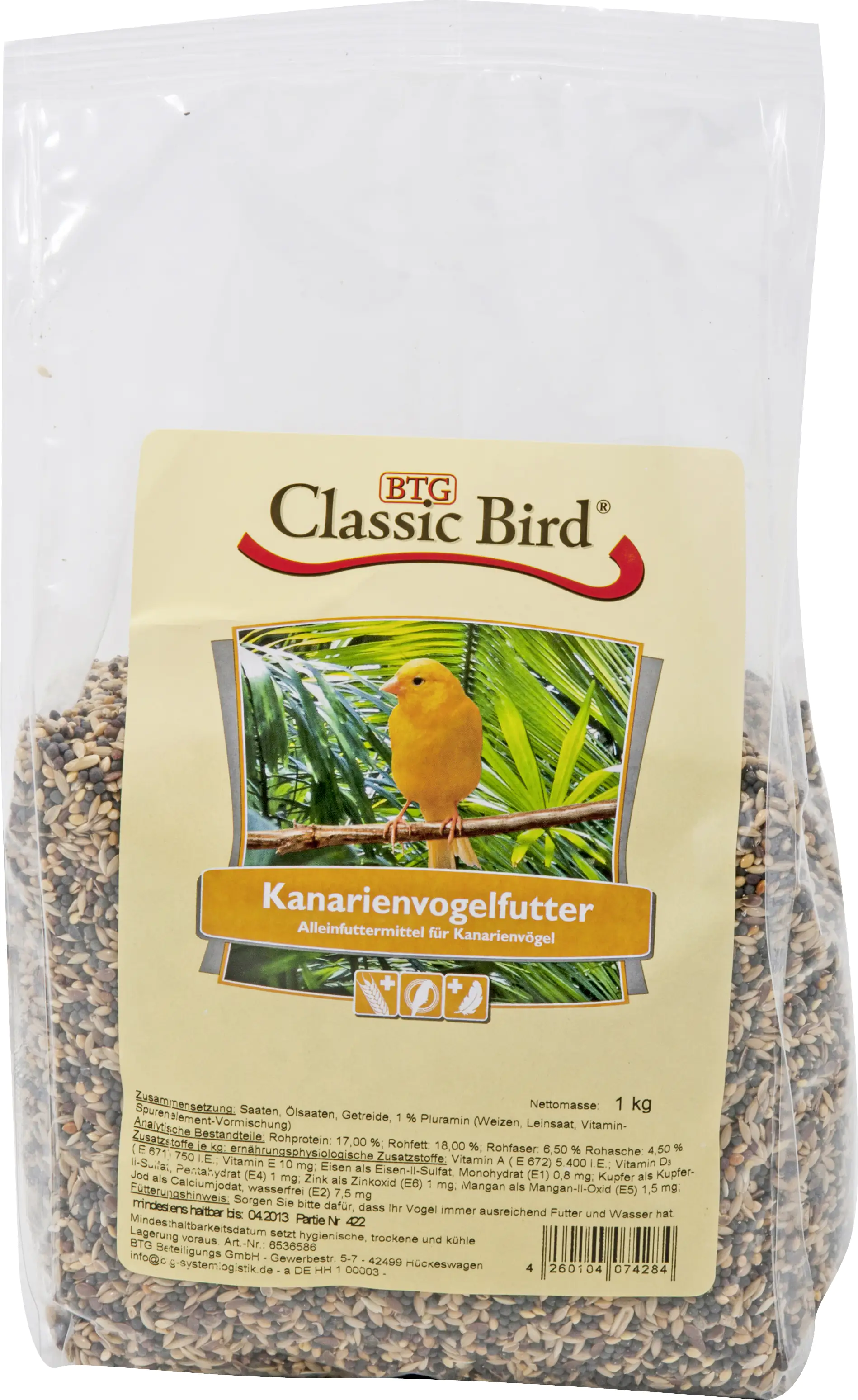 Classic Bird Kanarienfutter 1 kg Classic Bird Kanarienfutter 1 kg