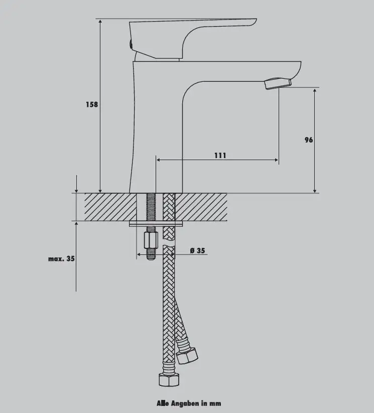 Primaster Waschtischarmatur Aachen verchromt wassersparend Primaster Waschtischarmatur Aachen verchromt wassersparend