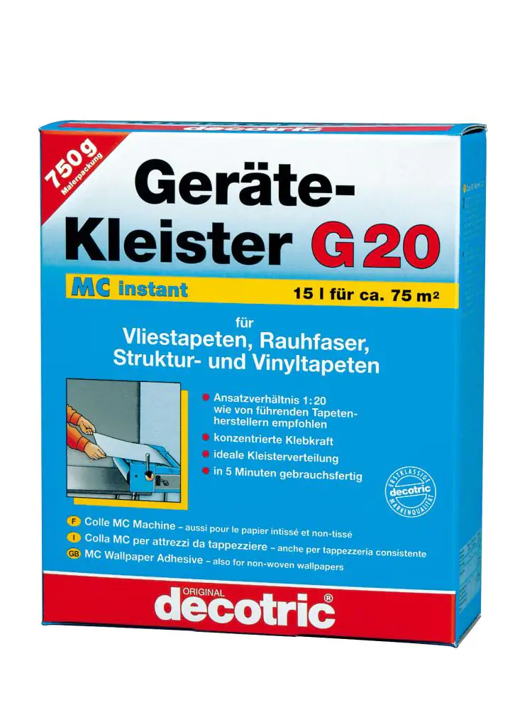 Decotric MC Gerätekleister 750 g Decotric MC Gerätekleister 750 g