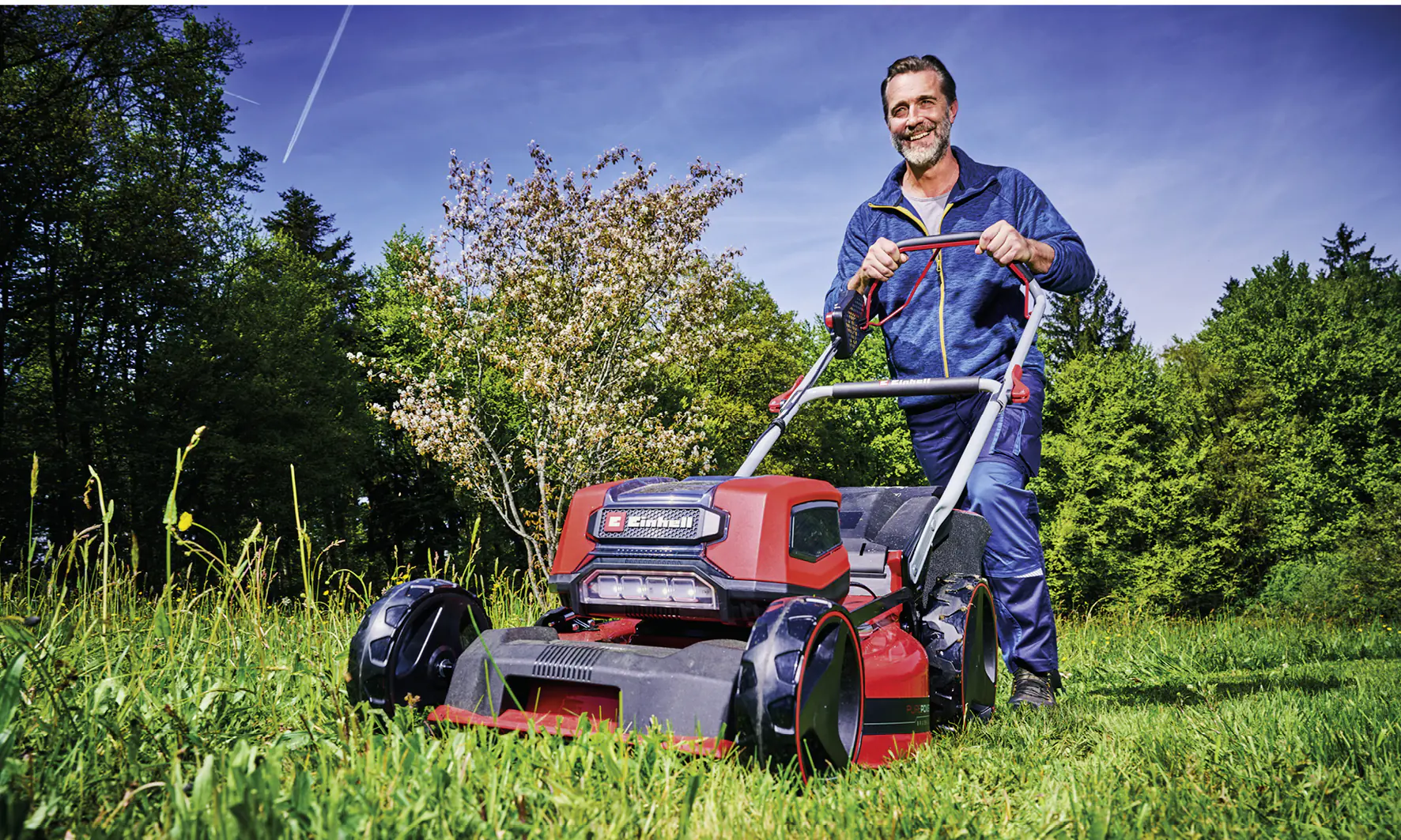 Einhell Akku Rasenmäher GP-CM 36/47 S Li BL 47 cm Schnittbreite