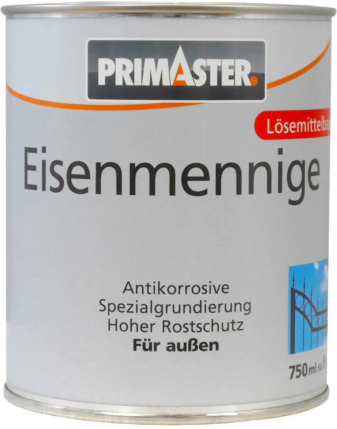 Primaster Eisenmennige 750 ml rostrot