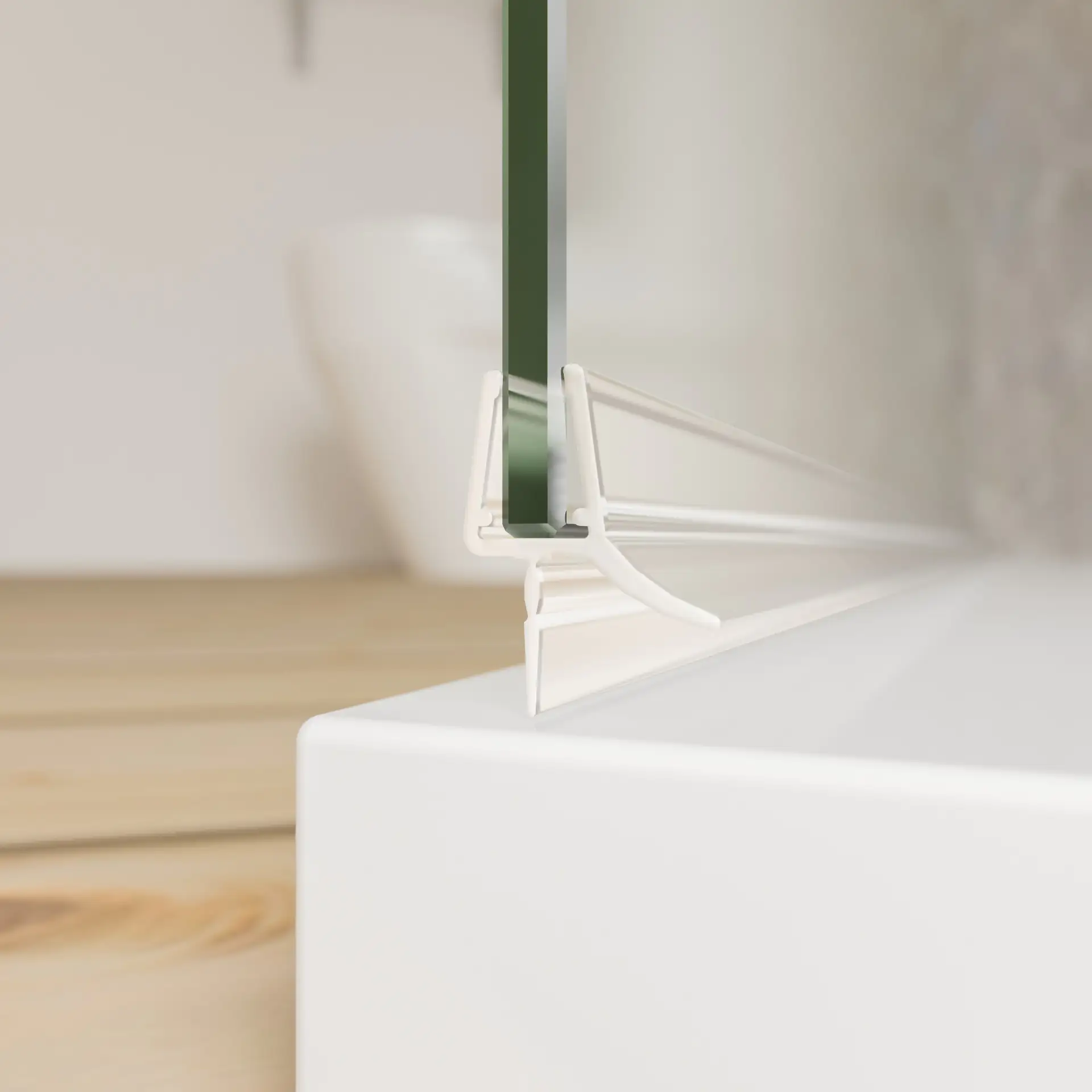 Schulte Duschdichtung Glasstärke: 6 mm Länge: 120 cm