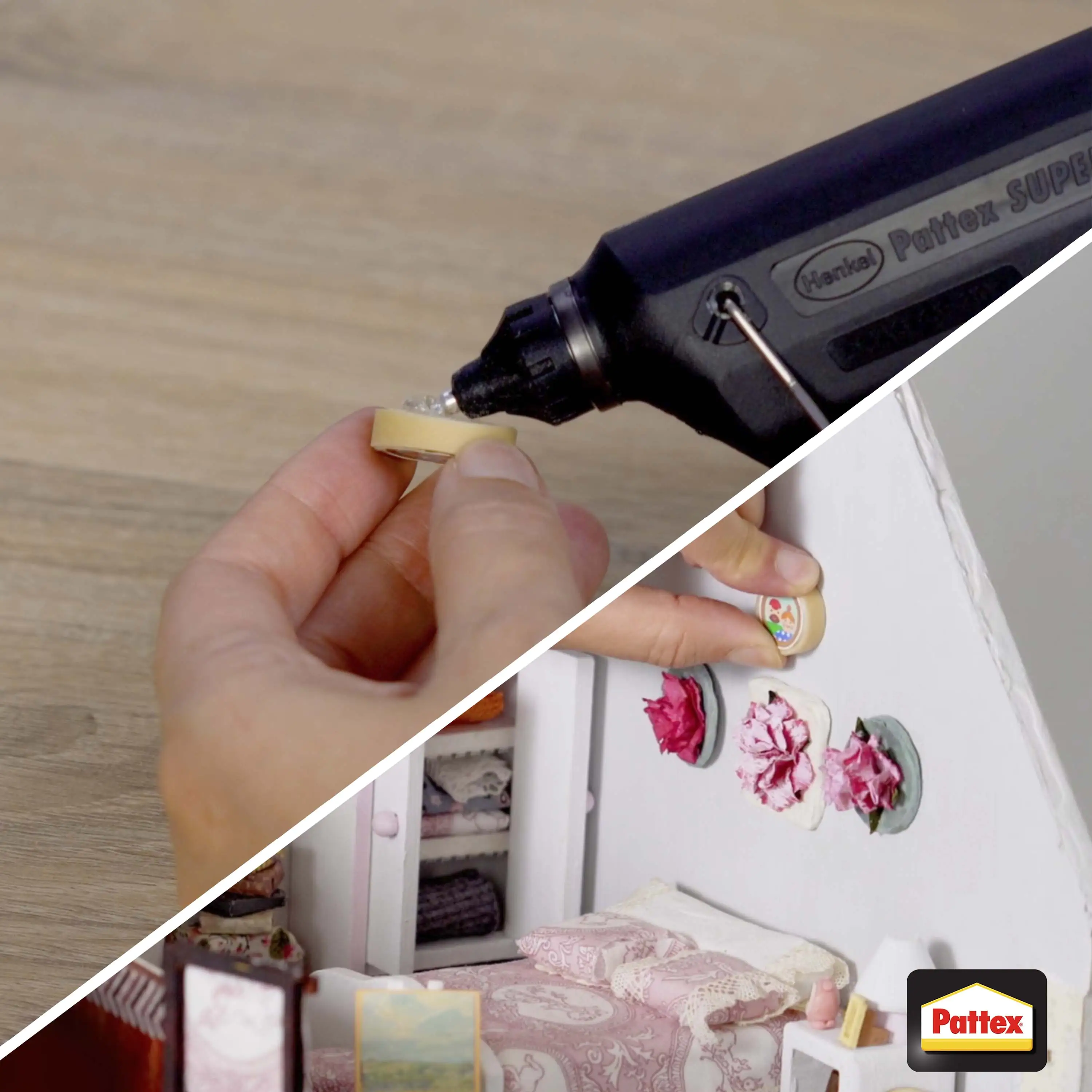 Pattex Holtmelt Heißklebesticks transparent, 25 Stück