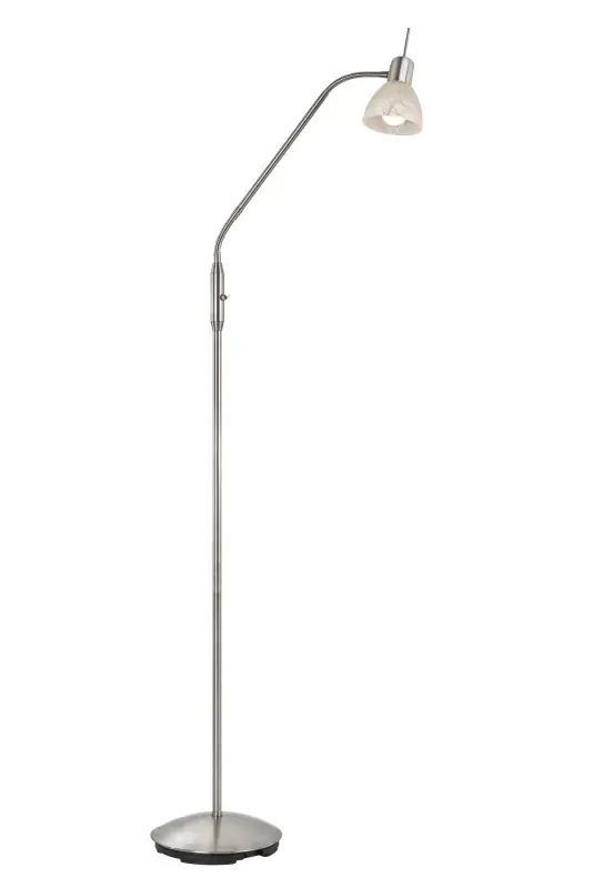 Globo Stehleuchte Daytone 23 x 150 cm (Ø x H) nickel matt