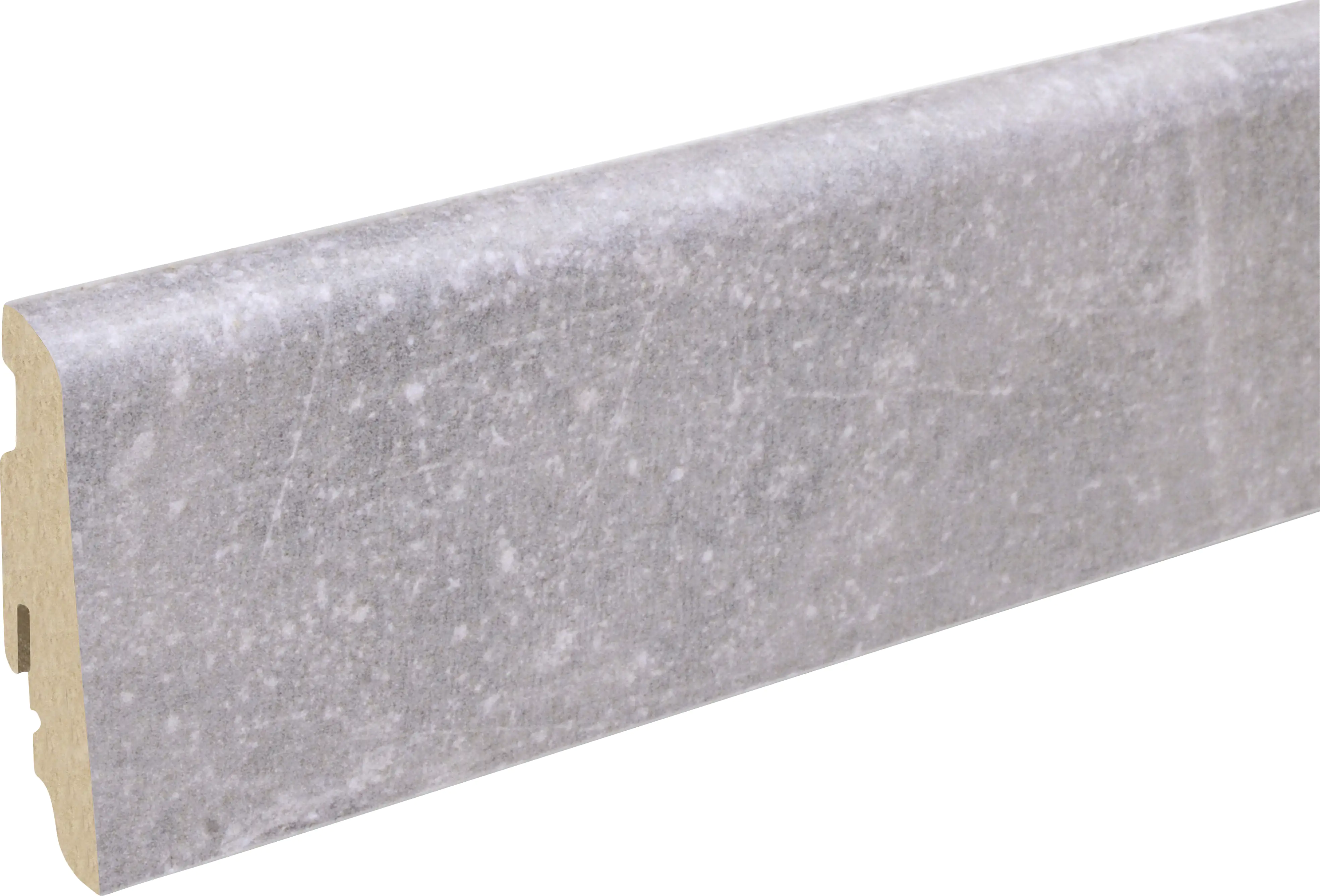 Neuhofer Fußleiste 240 cm 58 x 19 mm Sichtestrich hell Neuhofer Fußleiste 240 cm 58 x 19 mm Sichtestrich hell