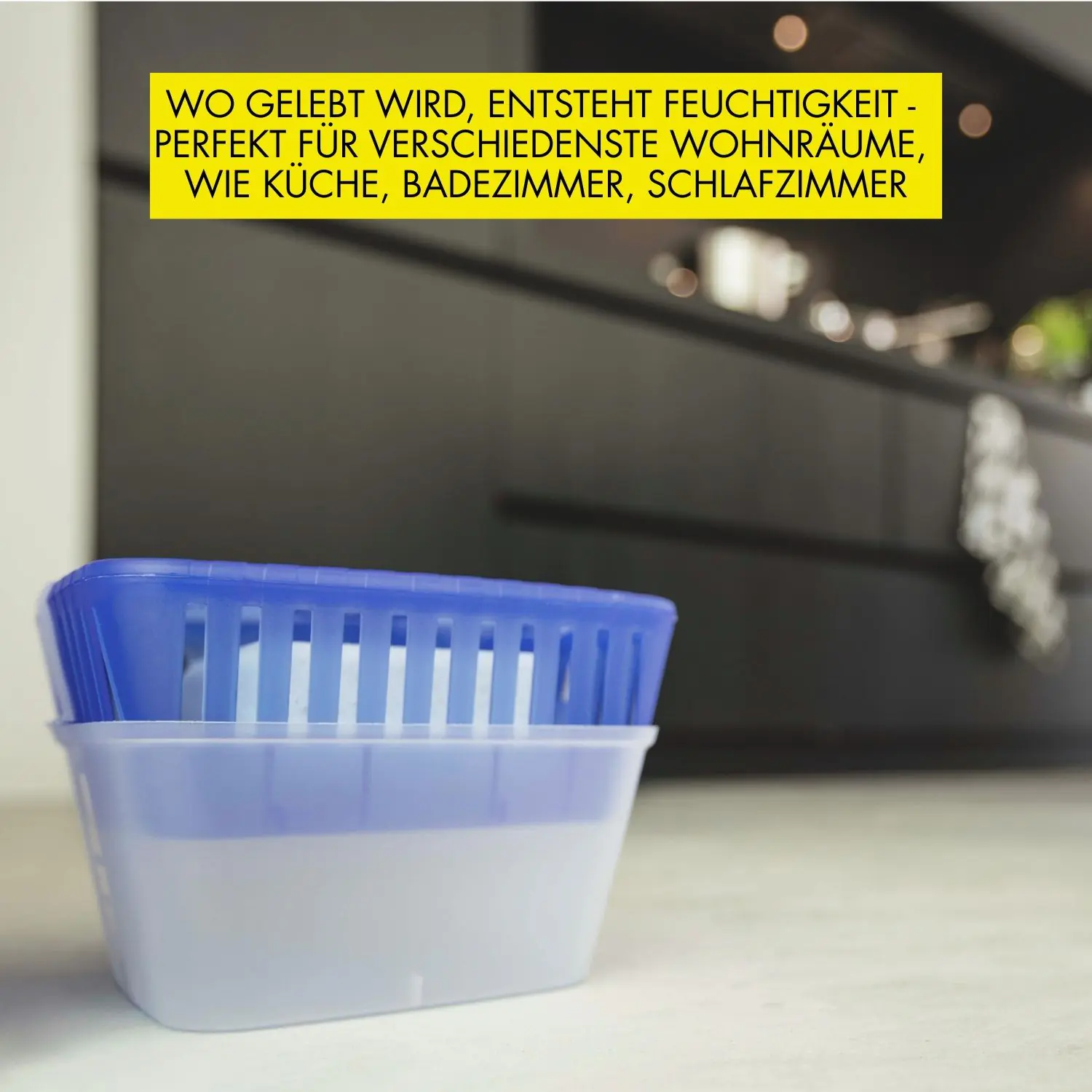 UHU Luftentfeuchter Nachfüllbeutel Sparpack, 3 x 1000 g Sparpack