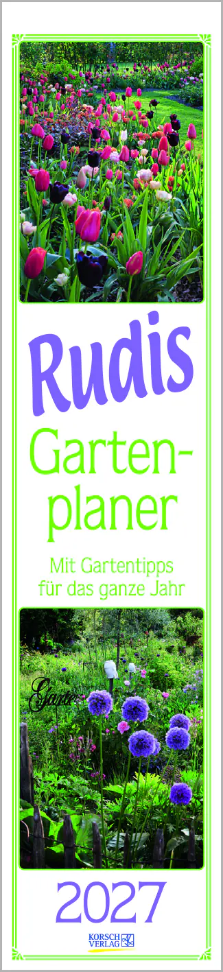 Korsch Kalender Rudis Gartenplaner 2027