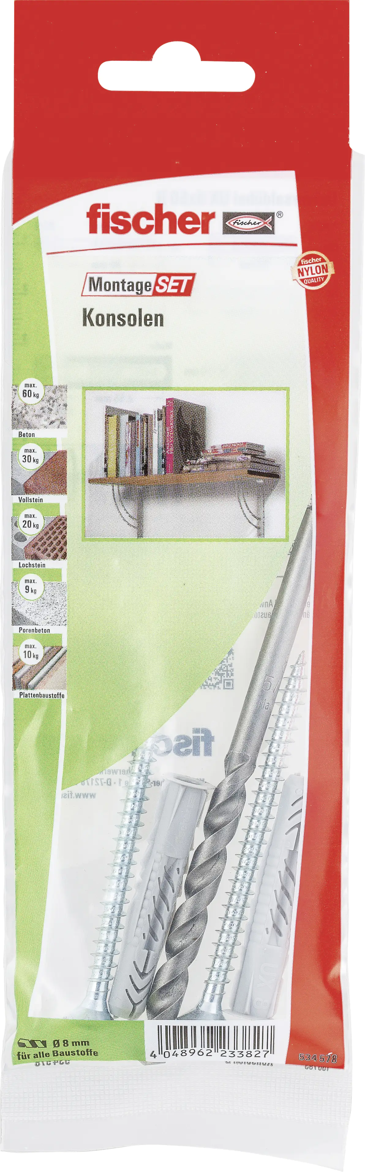 Fischer Montage-Set Konsolen