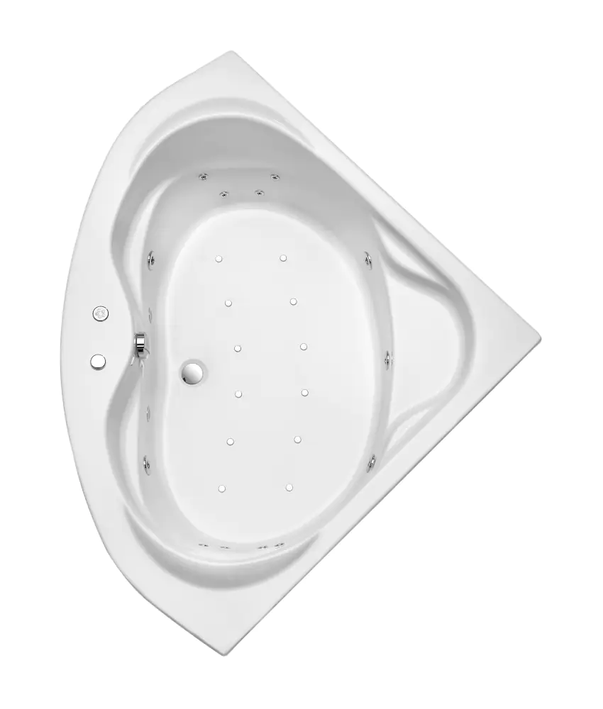 Ottofond Whirlpool-Komplettset Madras 145 cm, weiß