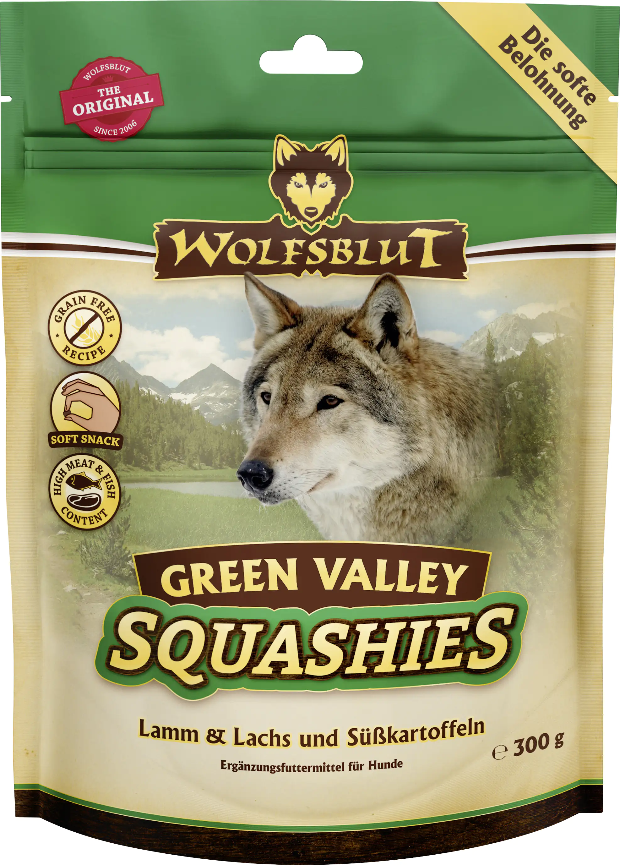 Wolfsblut Green Valley Squashies Snack 300 g