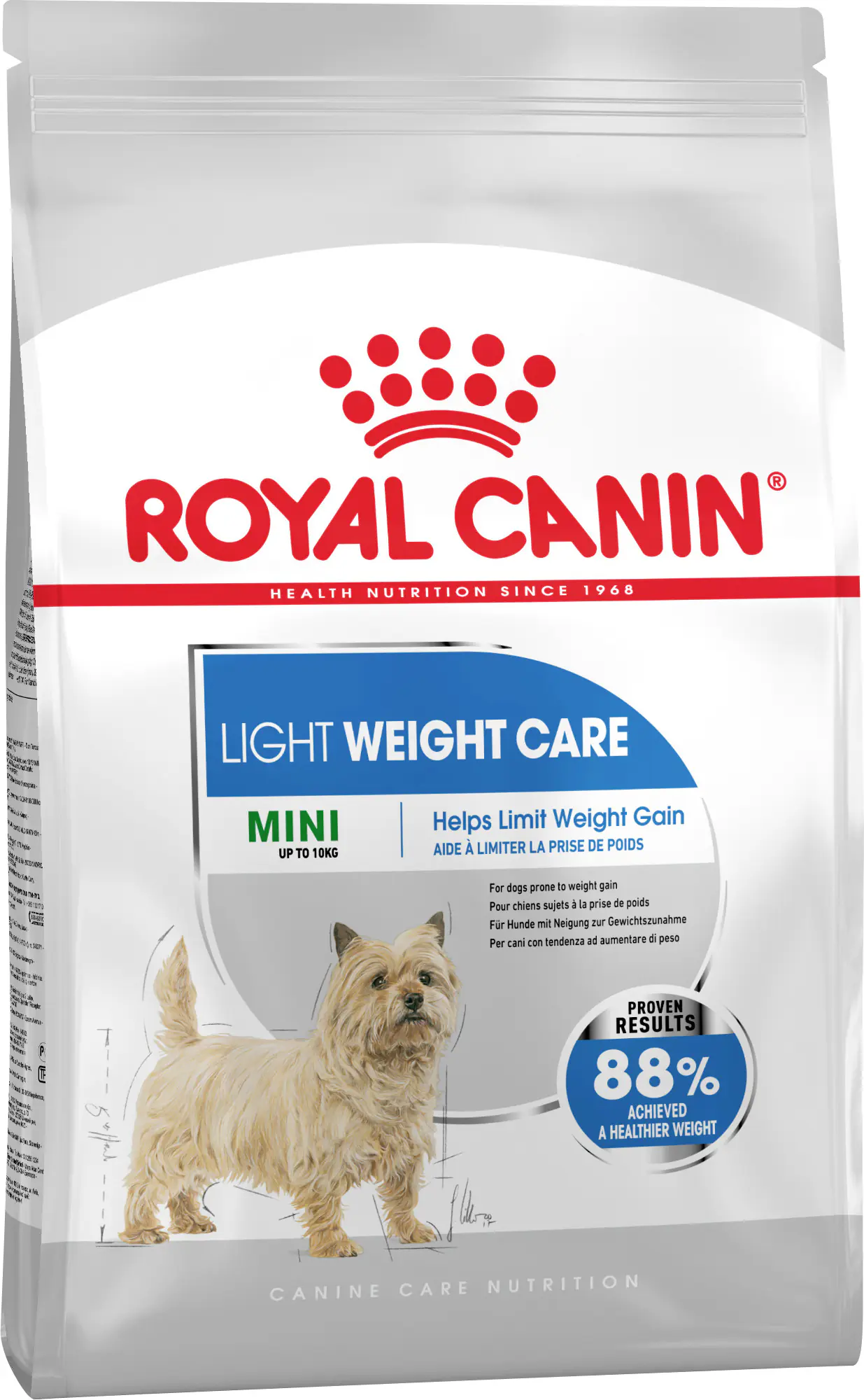 Royal Canin Hundefutter Light Weight Care Mini 1 kg