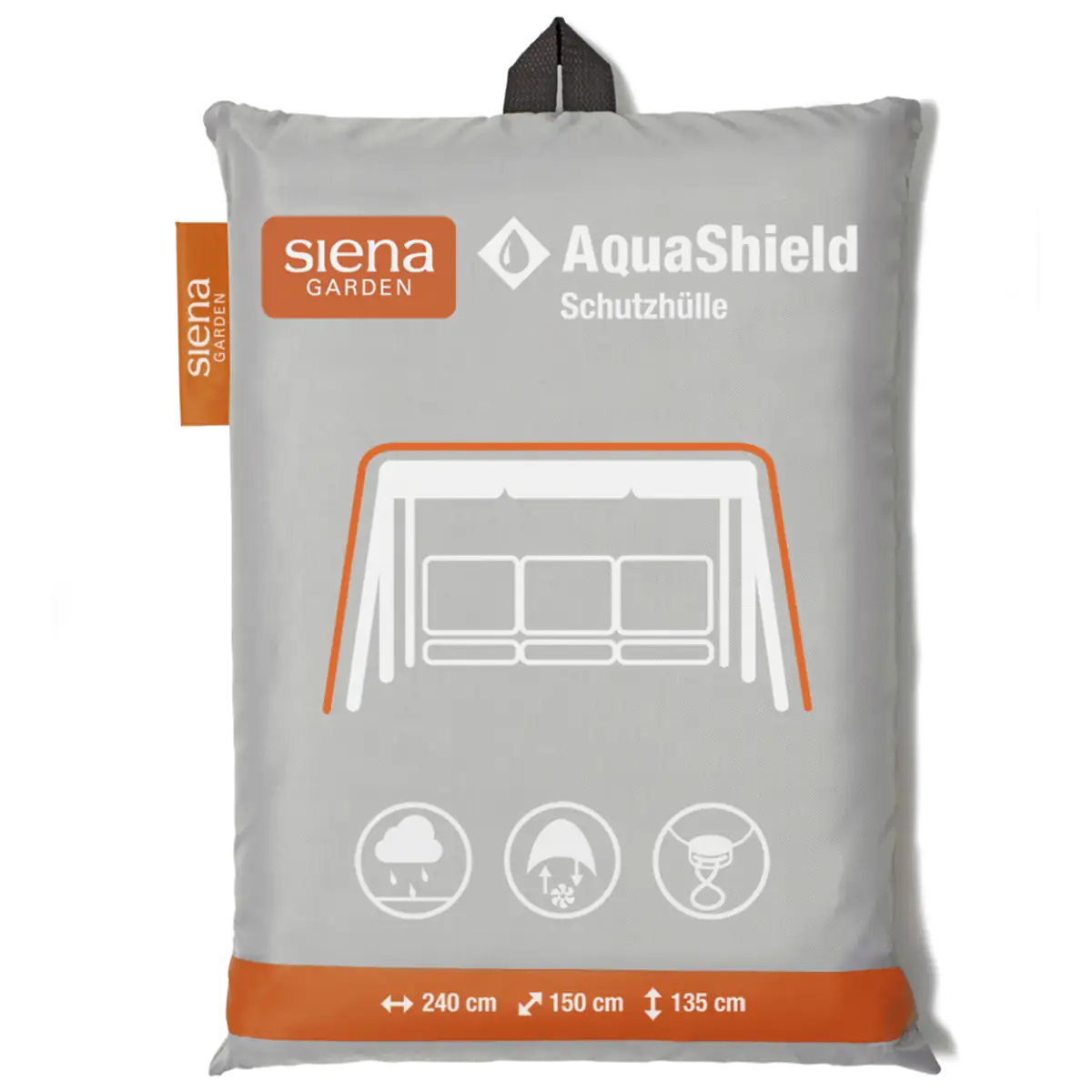4055938018548 Siena Garden AquaShield Schaukelhülle 240 x 150 x 135 cm