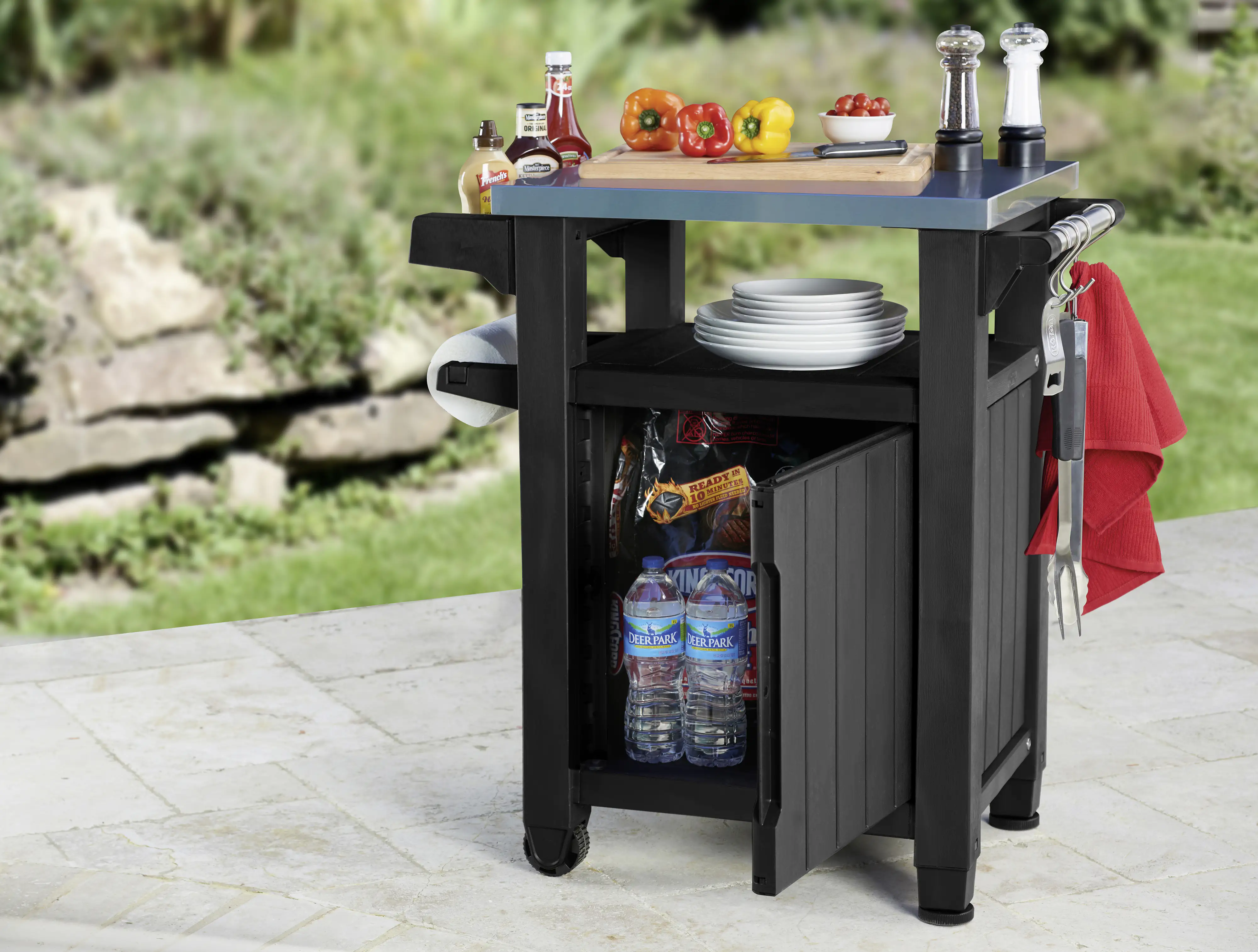 Keter BBQ-Tisch 54 x 70 x 90 cm Keter BBQ-Tisch 54 x 70 x 90 cm